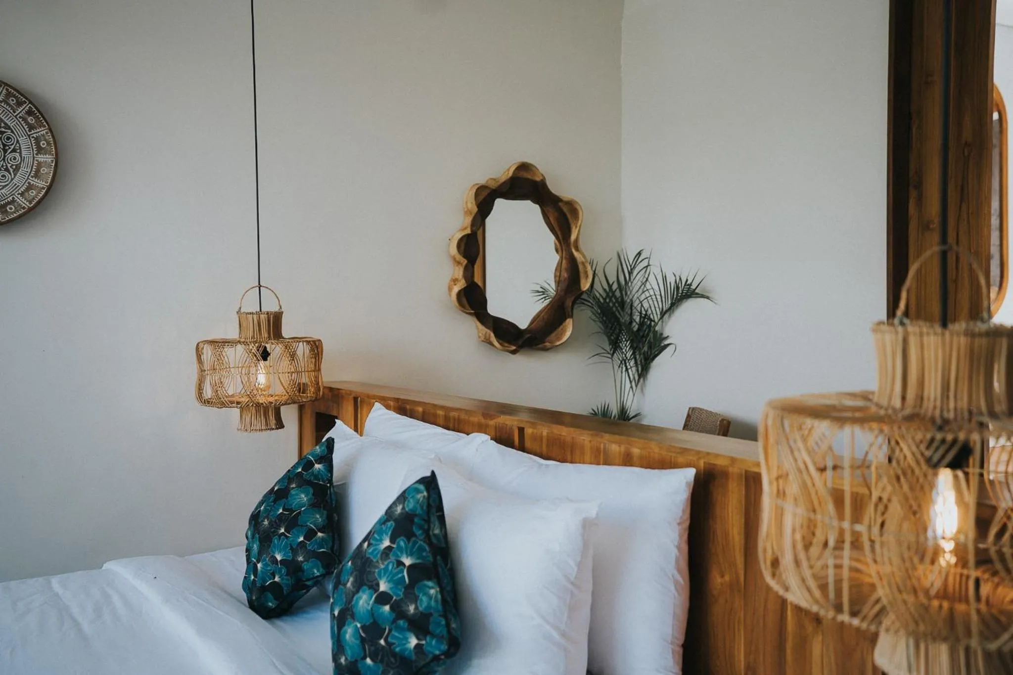 Bed in Villa Manna Ubud