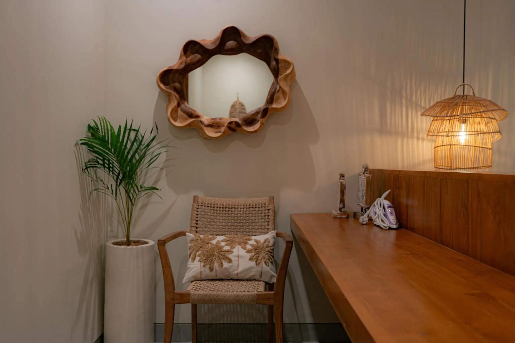 Seating area in Villa Manna Ubud
