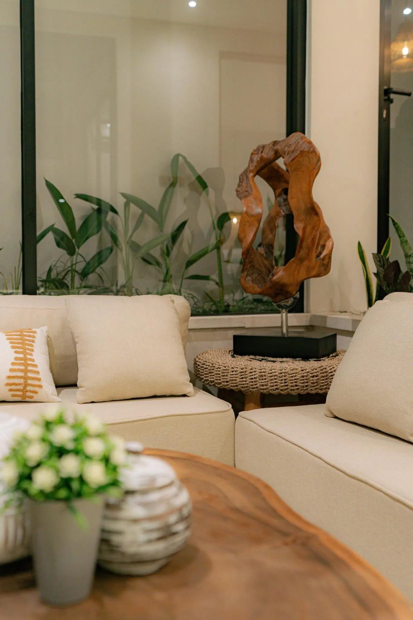 Living room in Villa Manna Ubud