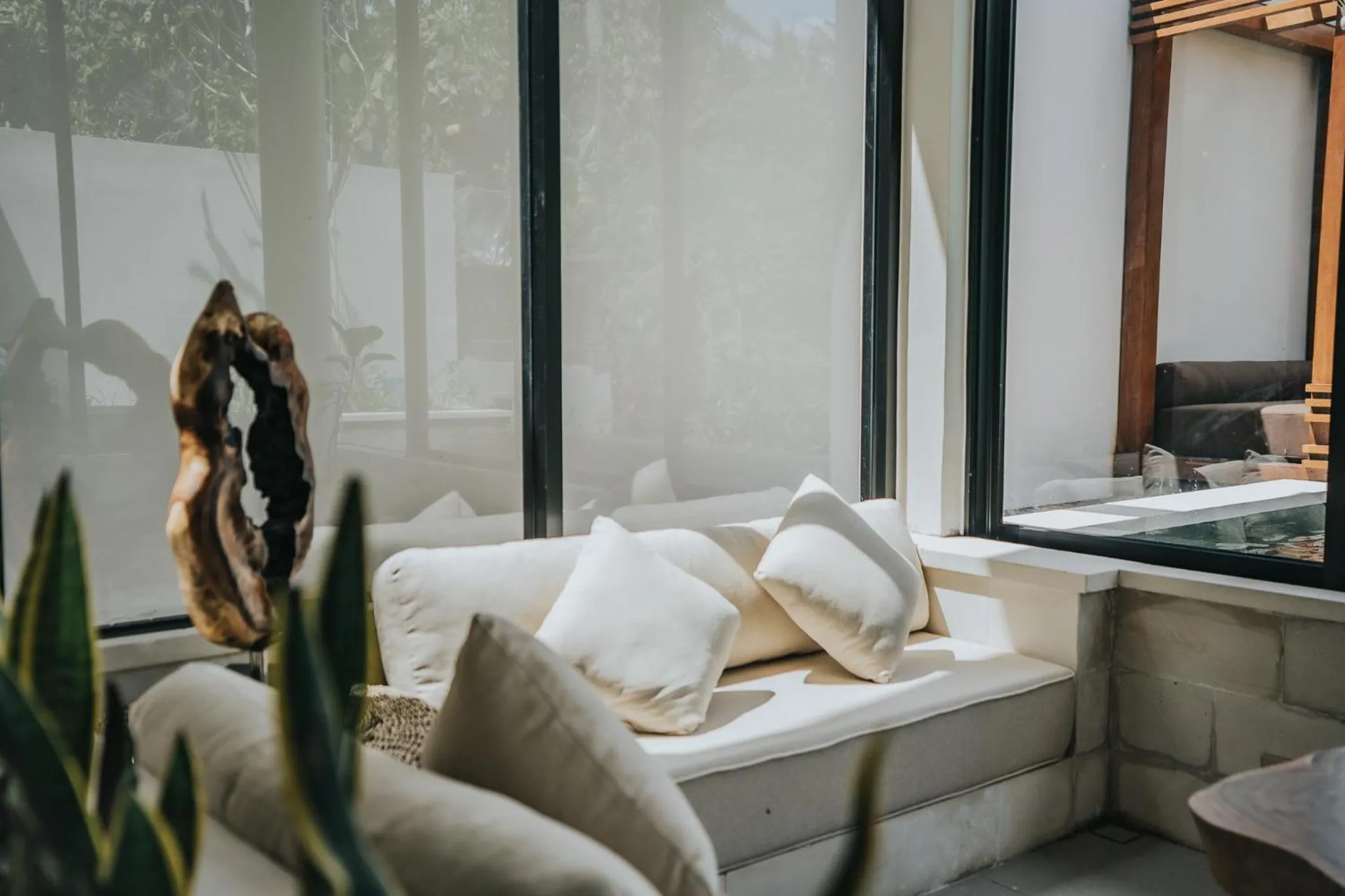 Living room, Bed in Villa Manna Ubud