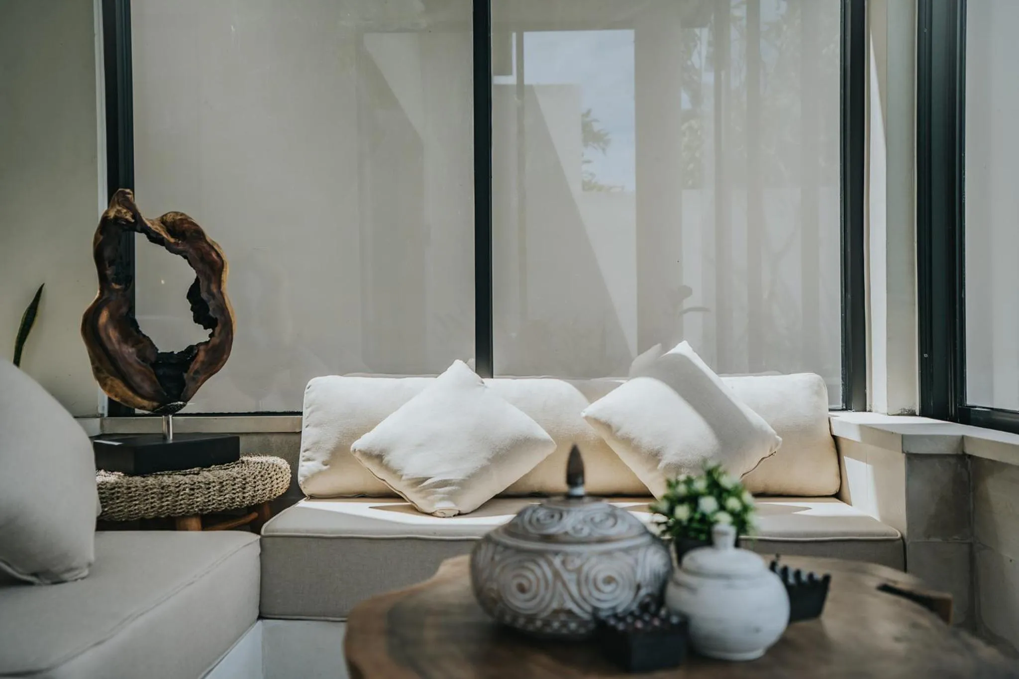 Living room in Villa Manna Ubud