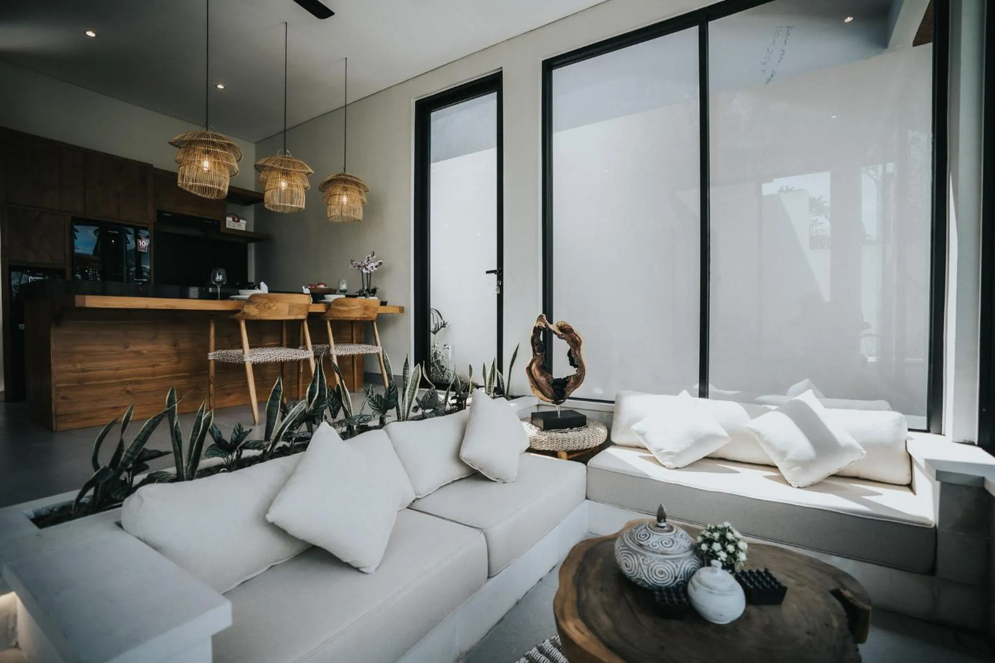 Living room in Villa Manna Ubud