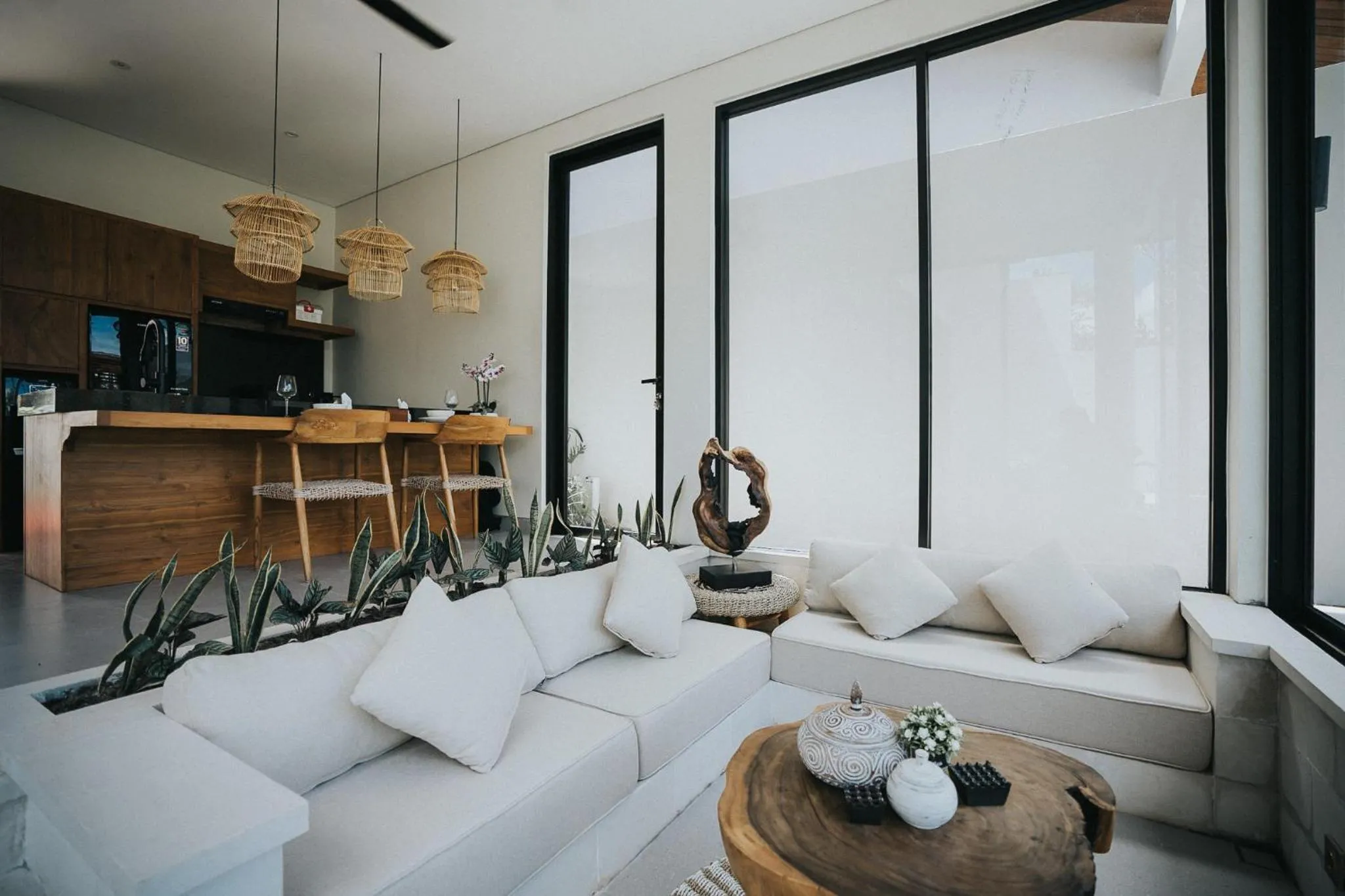 Living room in Villa Manna Ubud