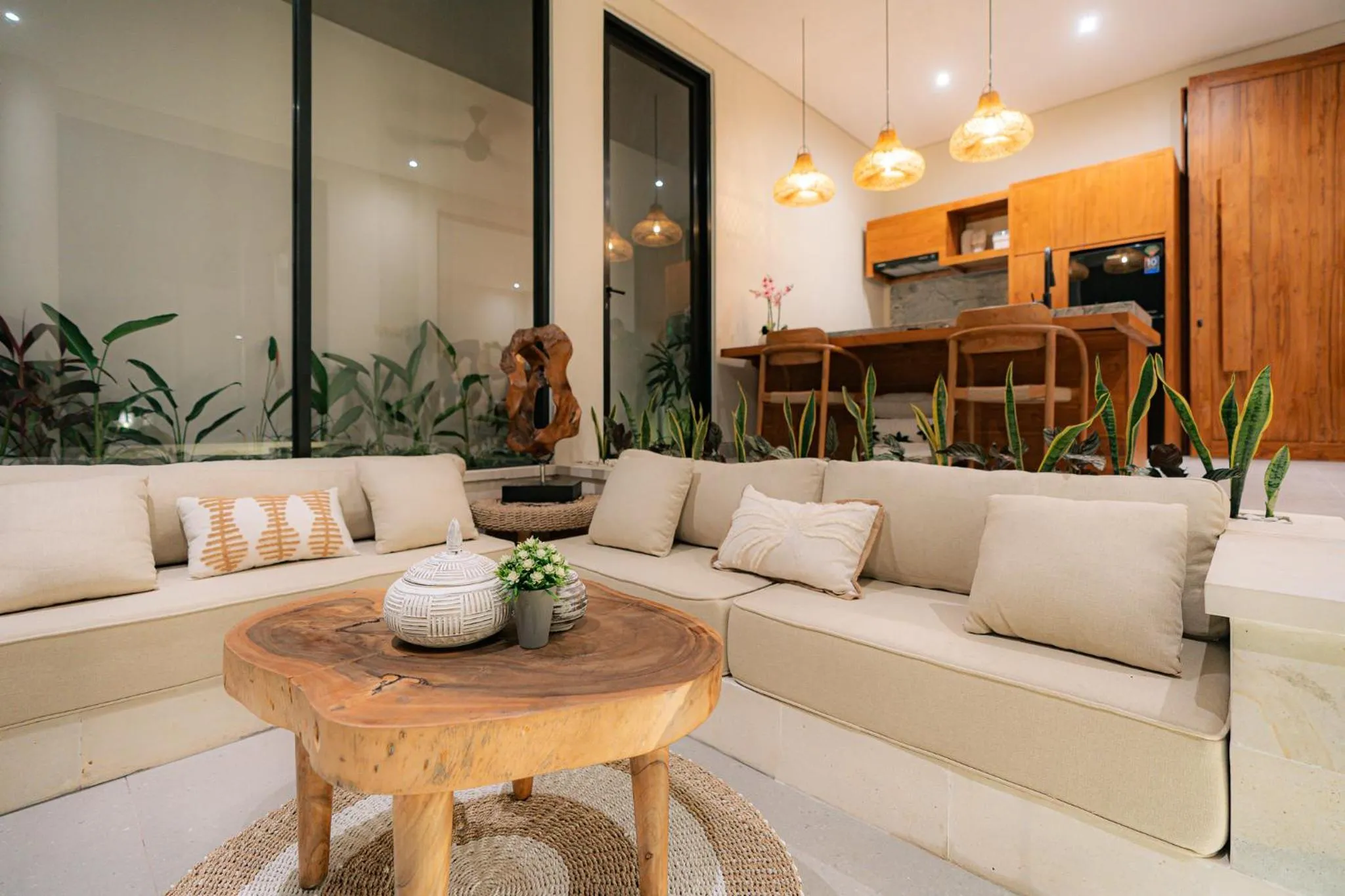 Living room in Villa Manna Ubud