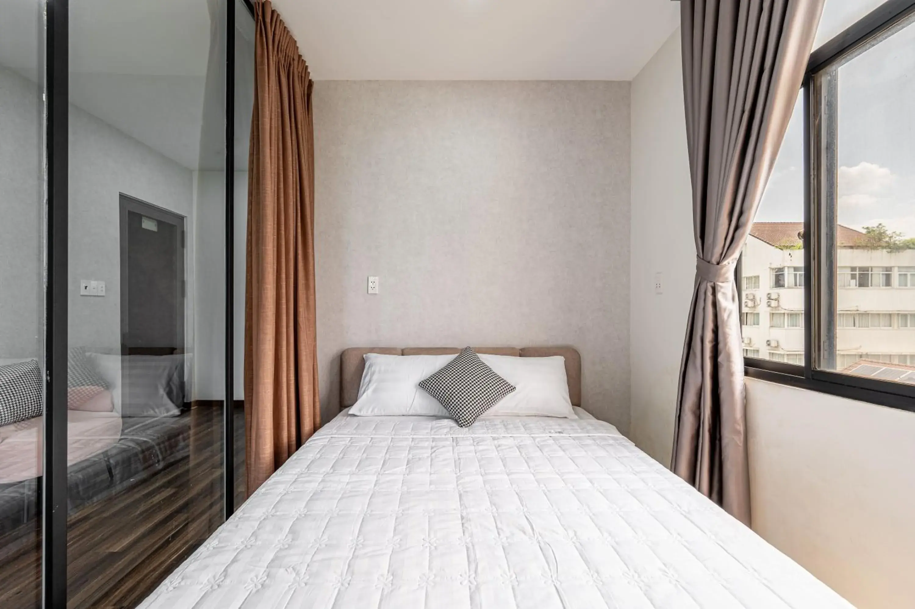 Bed in Lotus Lalala Inn Hotel Bed in Lotus Lalala Inn Hotel