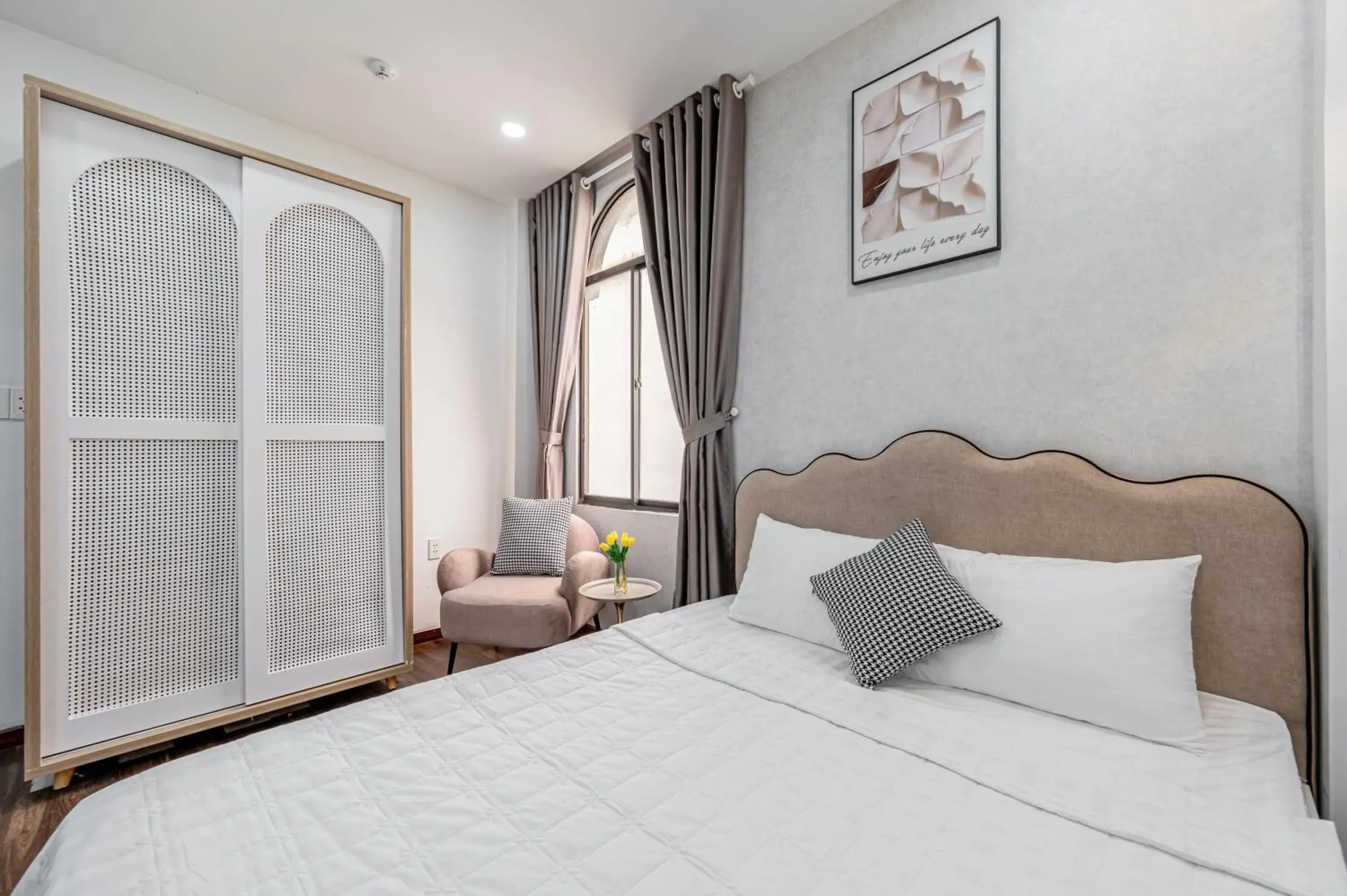 Bed in Lotus Lalala Inn Hotel Bed in Lotus Lalala Inn Hotel