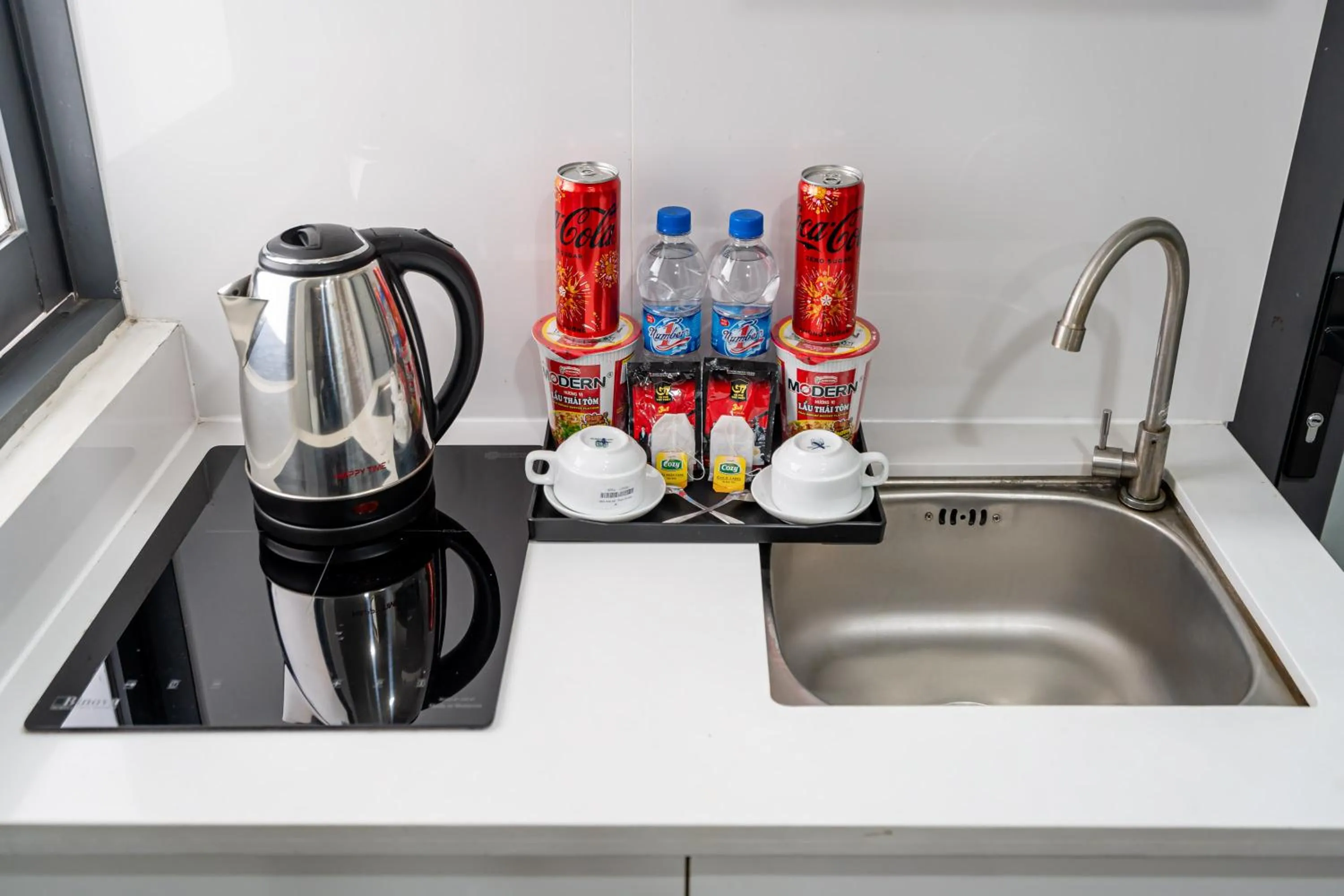 Coffee/tea facilities in Lotus Lalala Inn Hotel