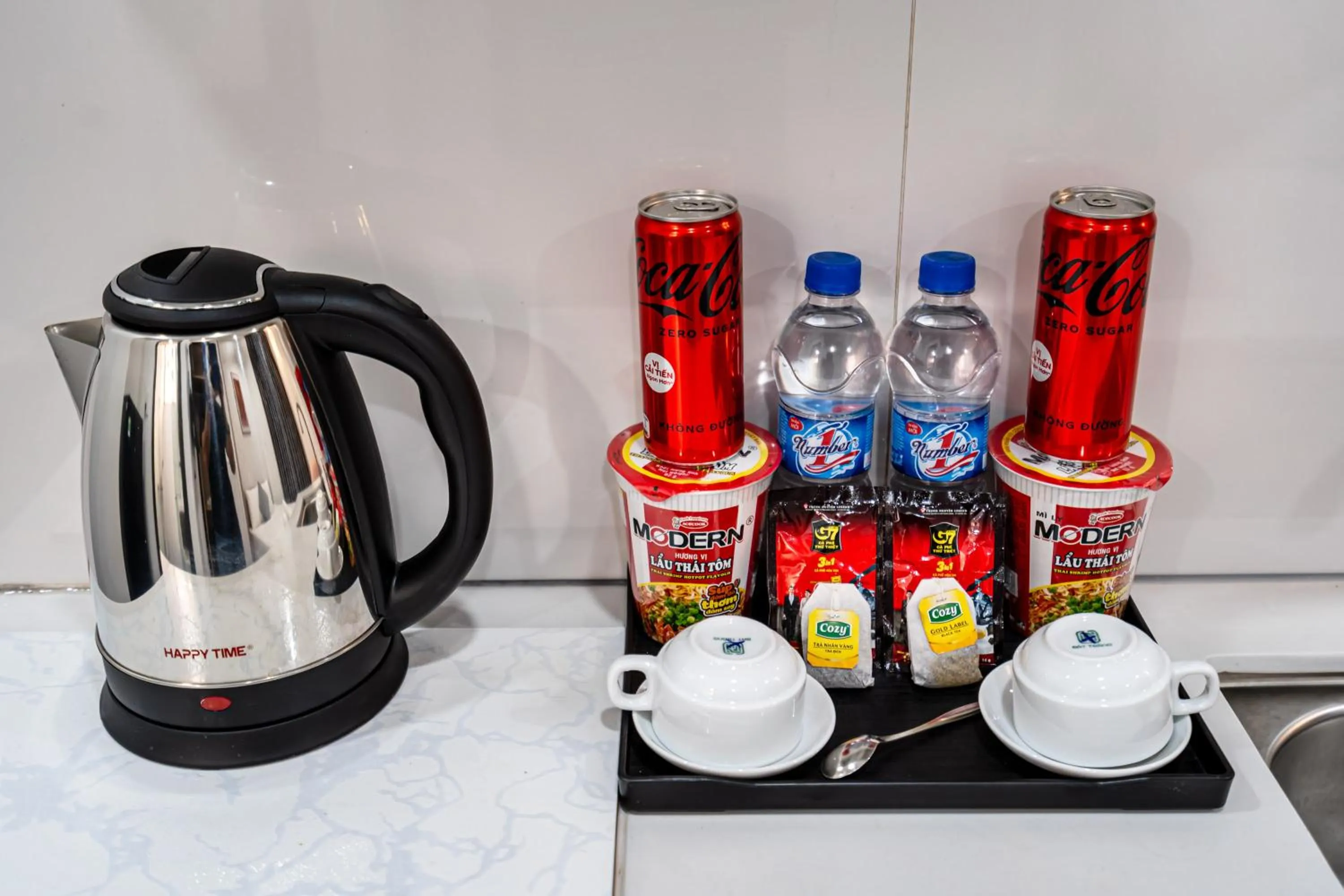 Coffee/tea facilities in Lotus Lalala Inn Hotel