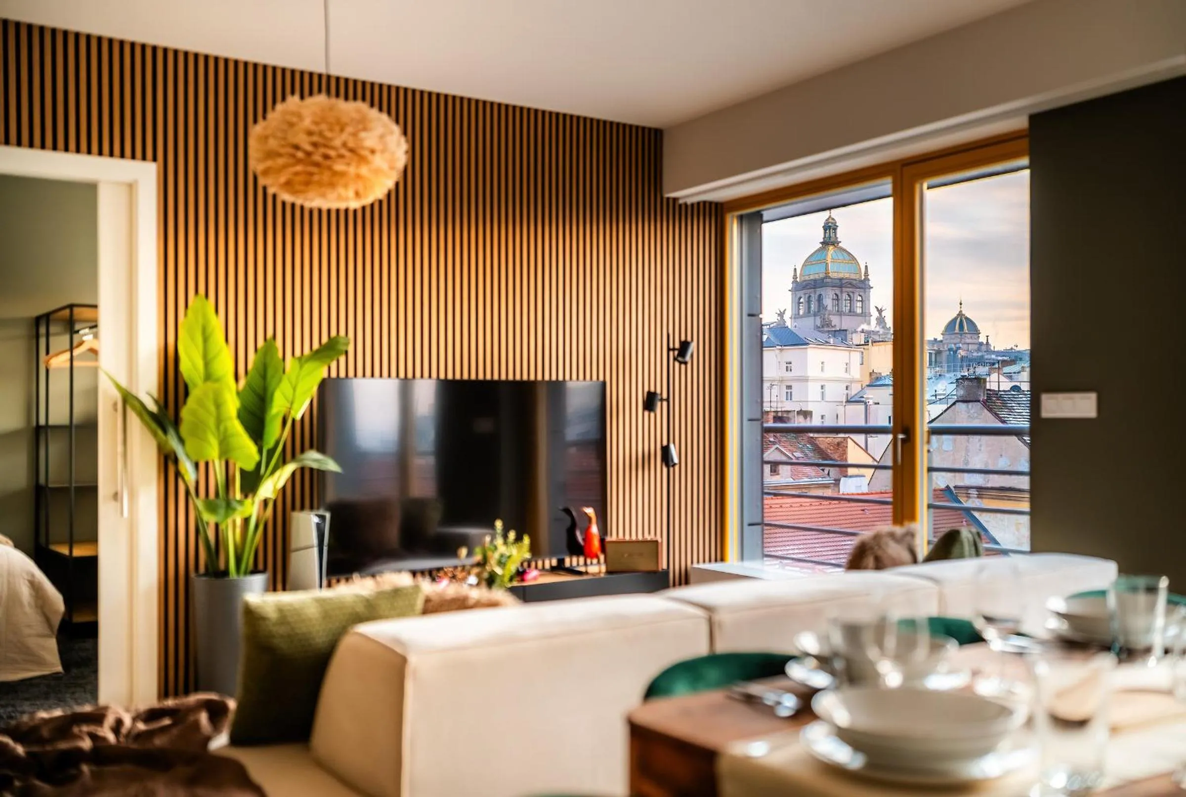 Living room in Wenceslas sq SOHO Boutique Hotel & Premium Suites
