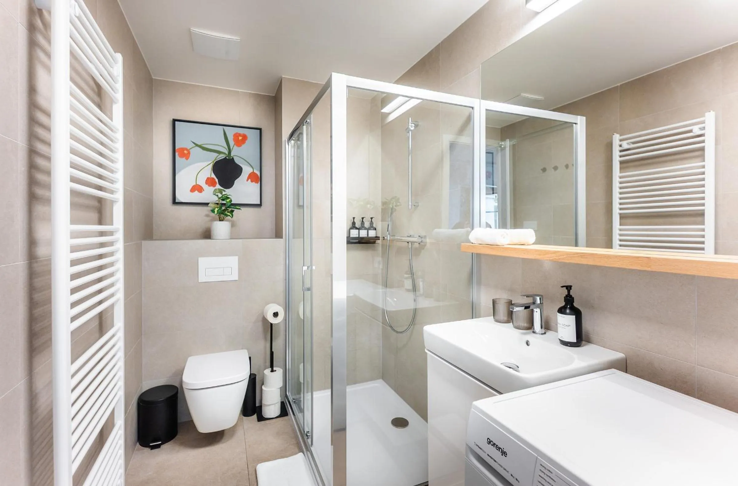 Shower in Wenceslas sq SOHO Boutique Hotel & Premium Suites
