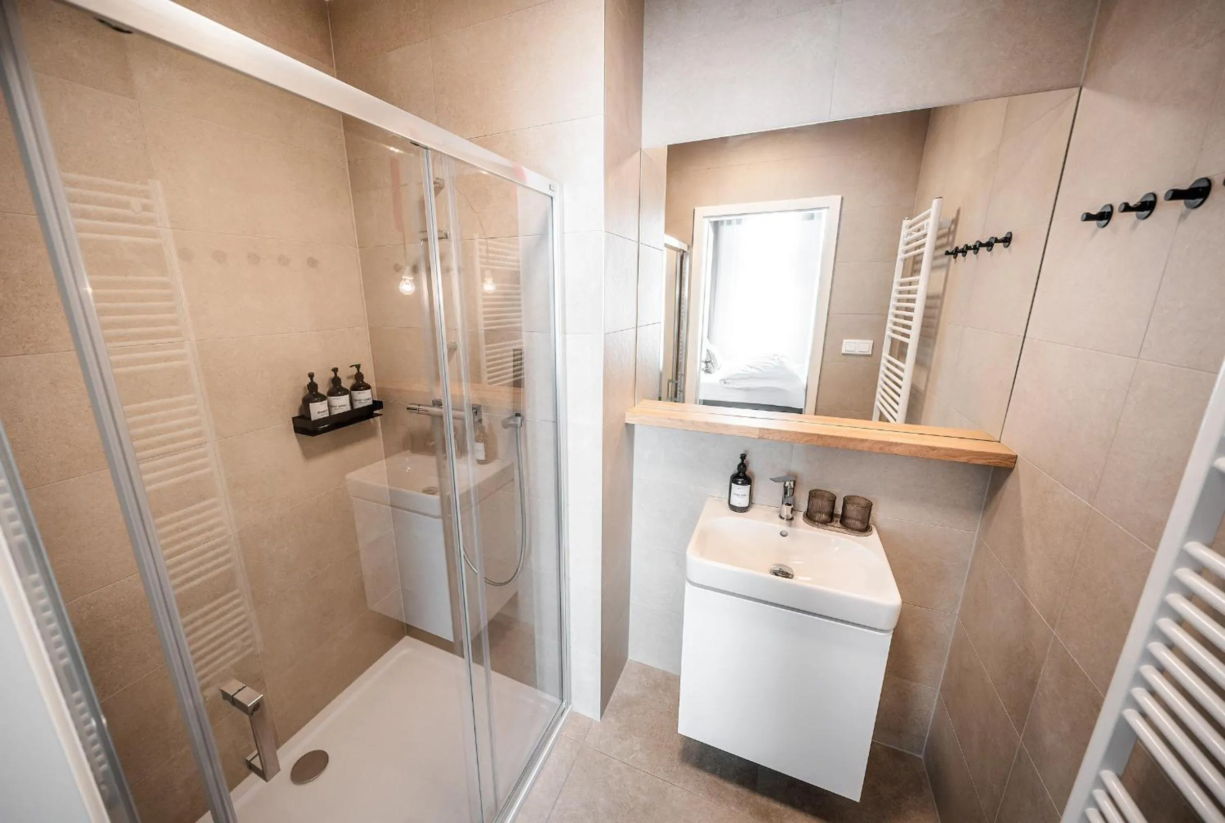 Shower in Wenceslas sq SOHO Boutique Hotel & Premium Suites