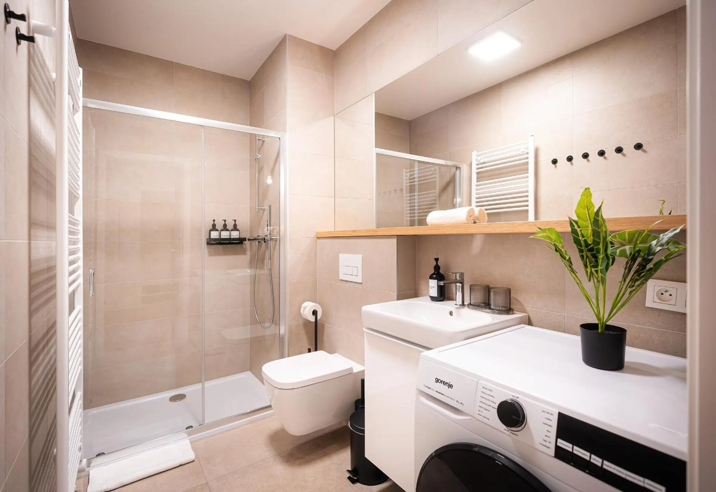 Shower in Wenceslas sq SOHO Boutique Hotel & Premium Suites