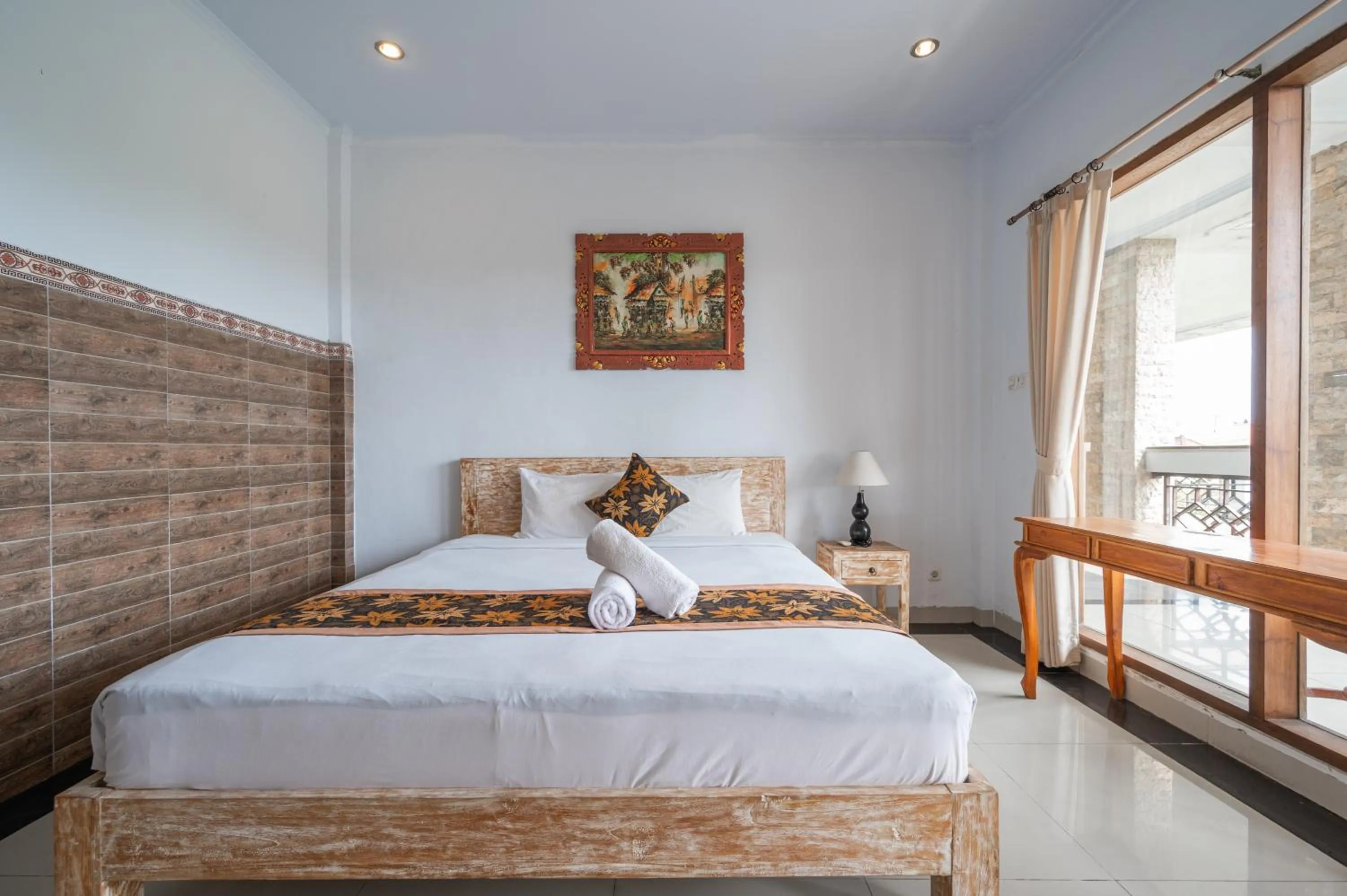Bedroom, Bed in Agung Homestay Canggu Mitra RedDoorz