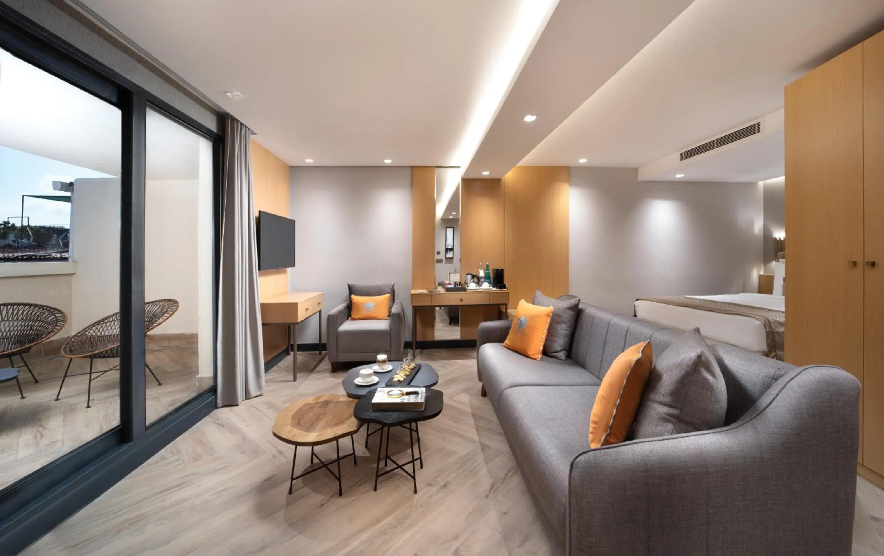 Seating area in Me by Mula