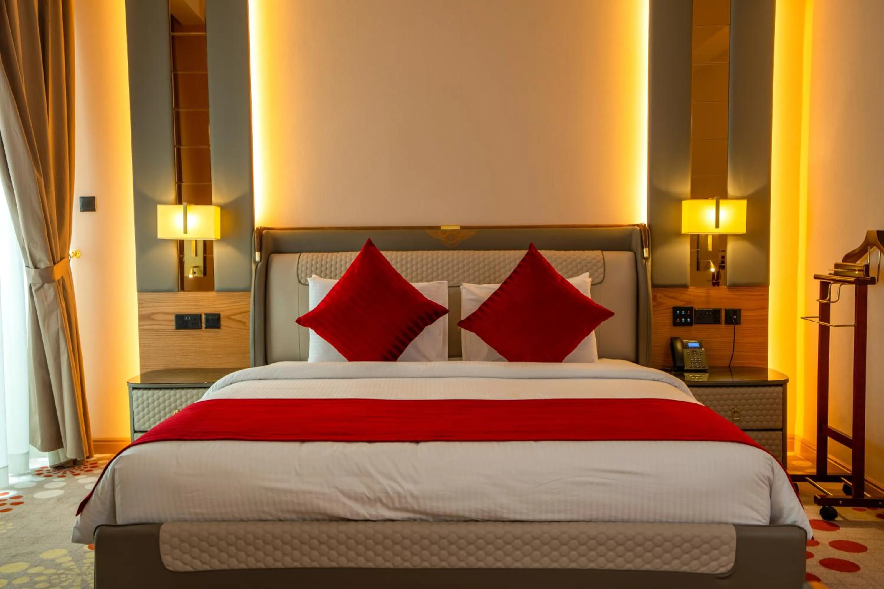 Bed in La Zona Continental Hotel