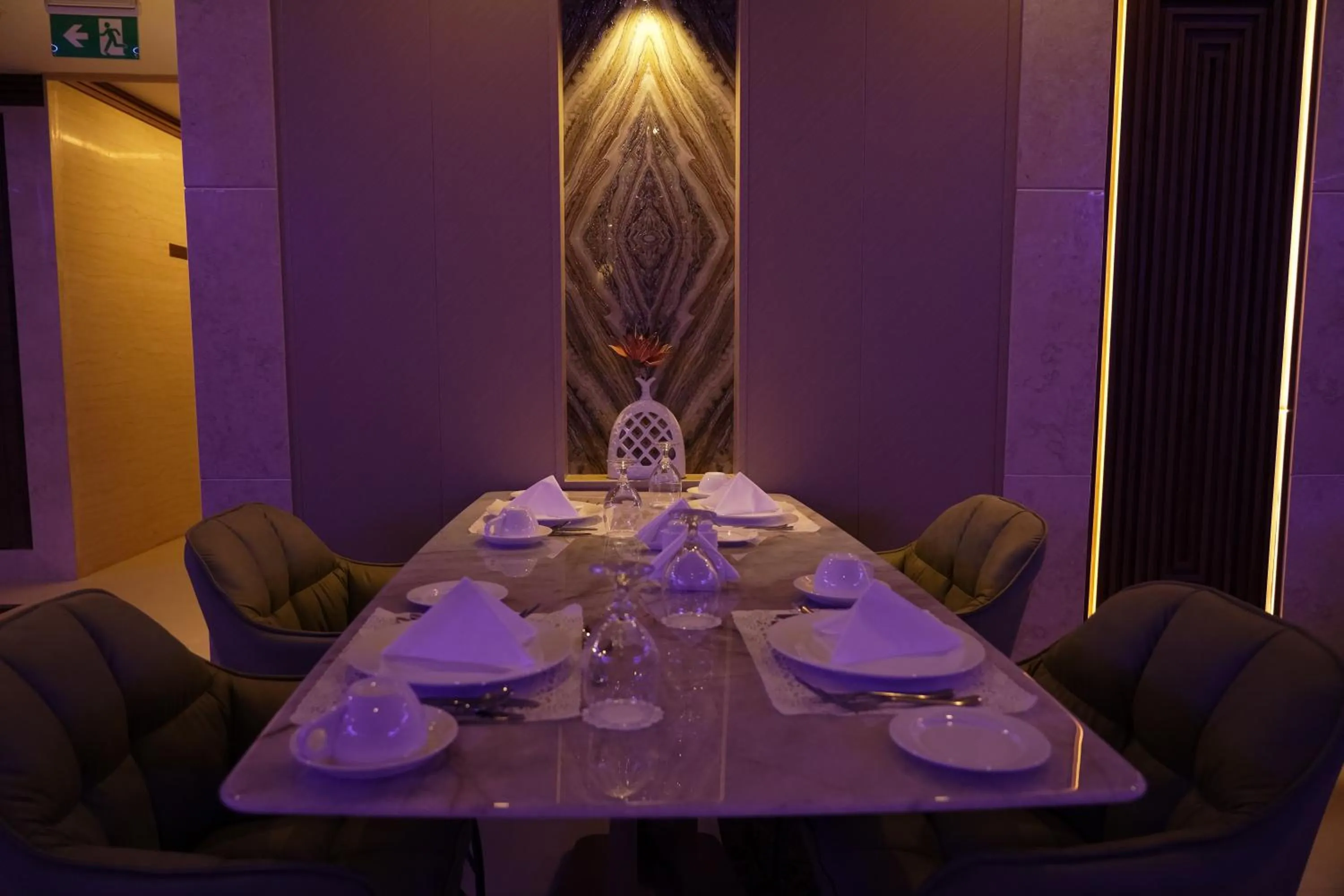 Seating area in La Zona Continental Hotel