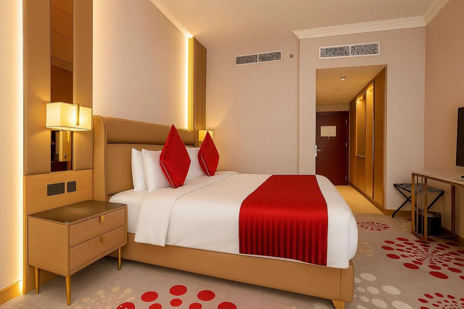 Bed in La Zona Continental Hotel Bed in La Zona Continental Hotel