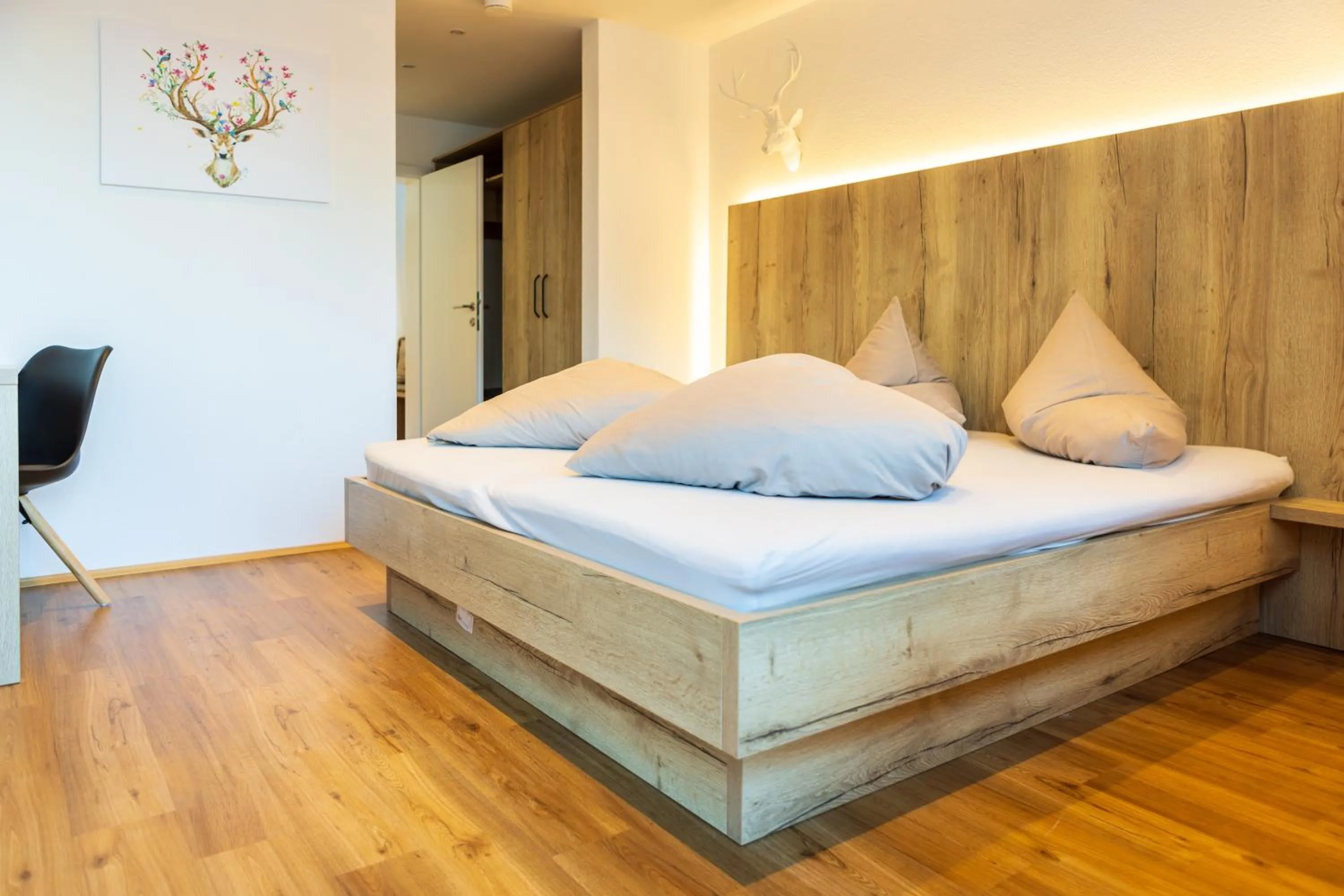 Bed in Apartments Mooshof