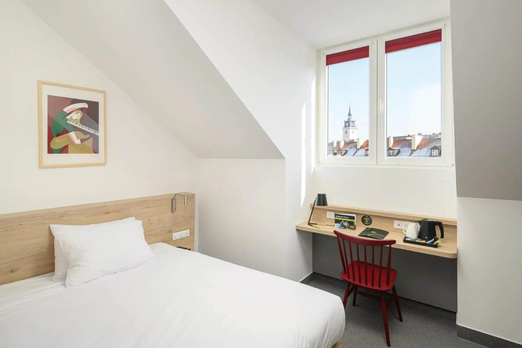 Photo of the whole room, Bed in B&B HOTEL Kalisz Centrum