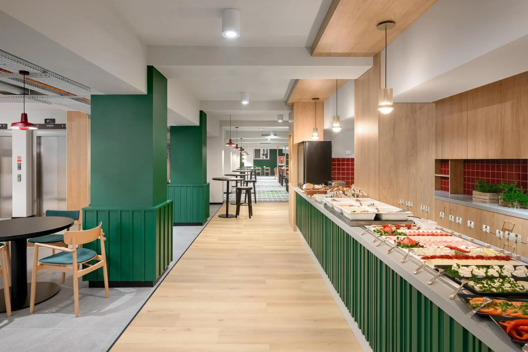 Buffet breakfast in B&B HOTEL Kalisz Centrum