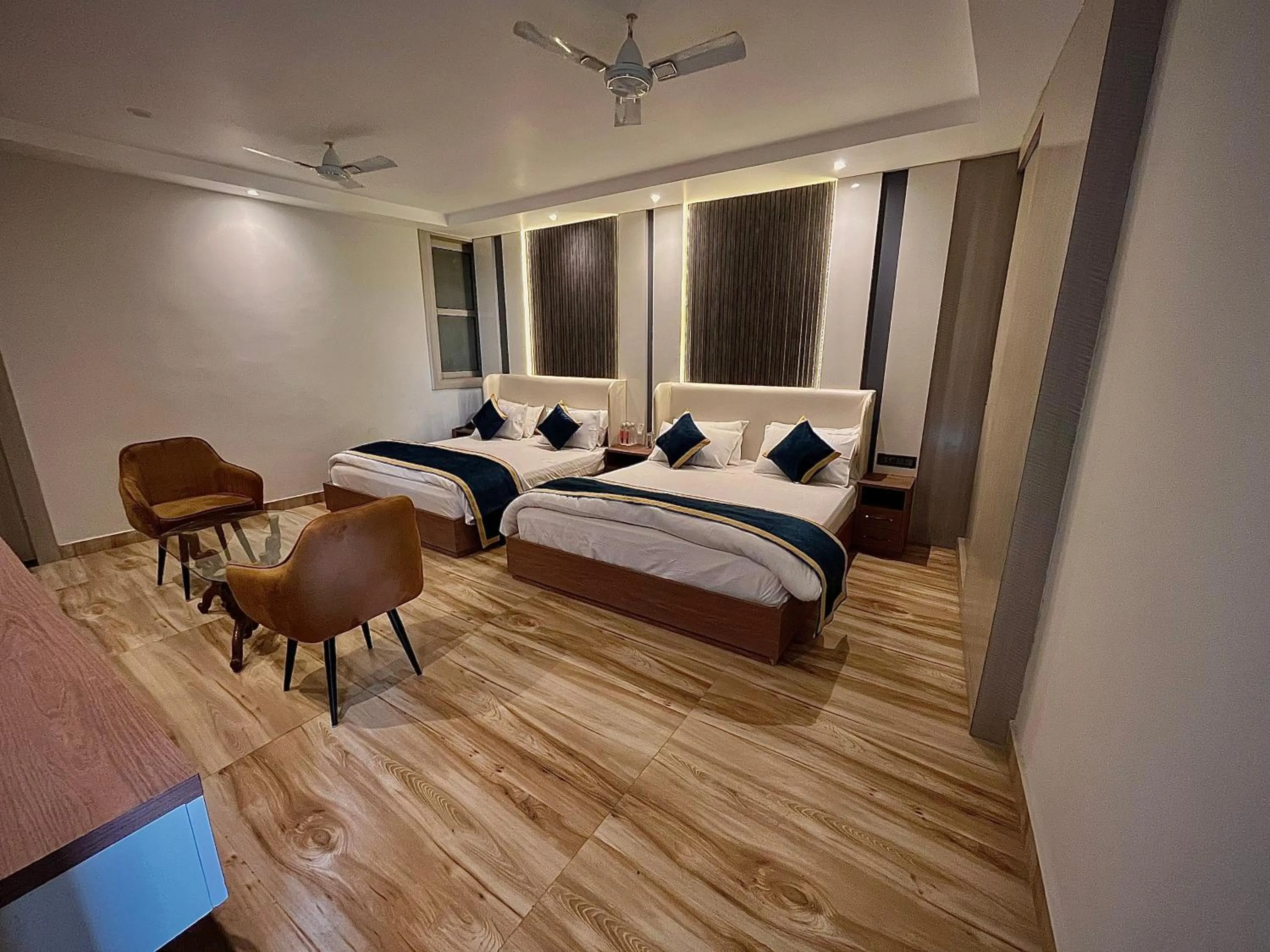 Bed in Hotel Lata Continental