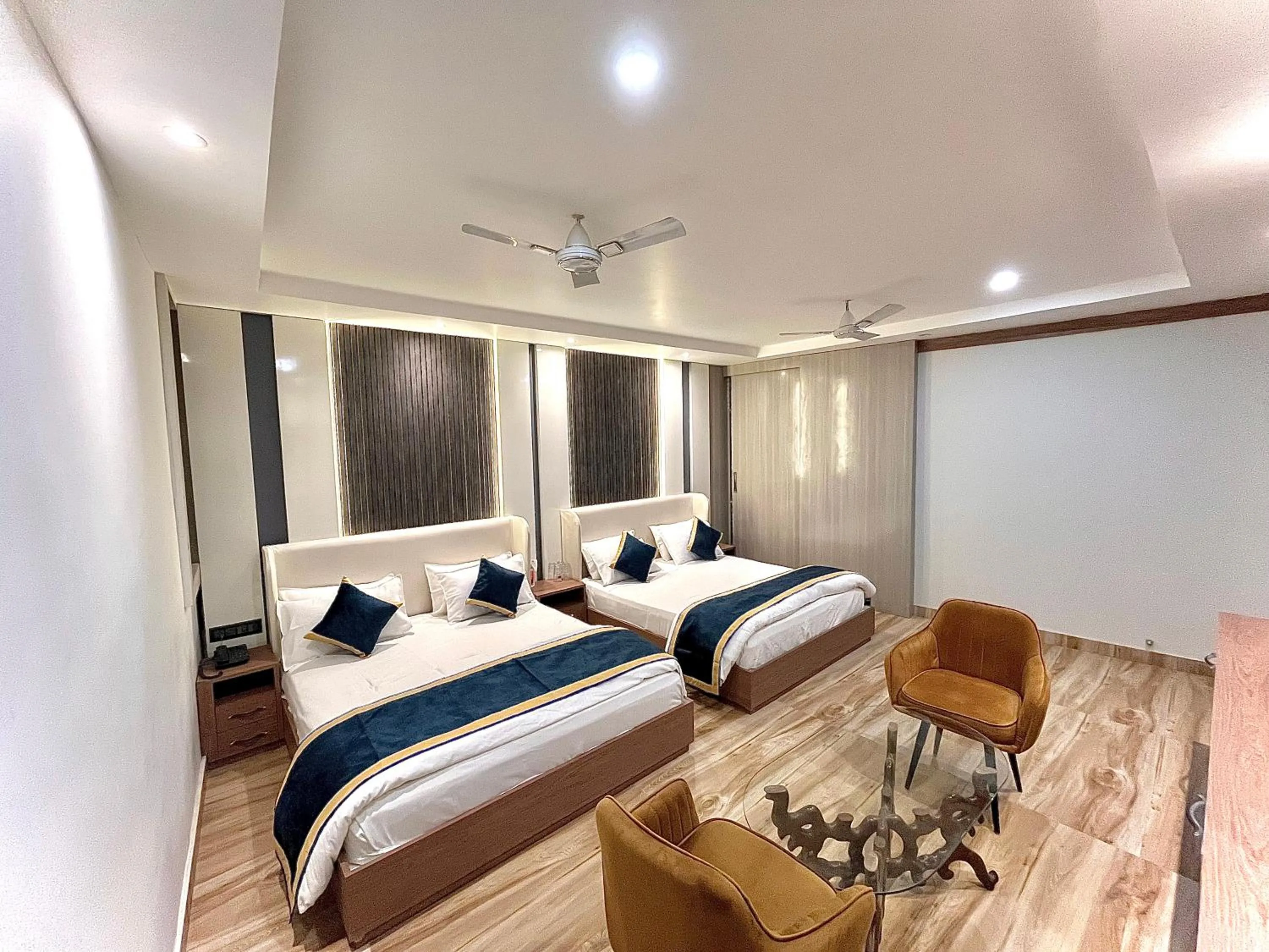 Bed in Hotel Lata Continental