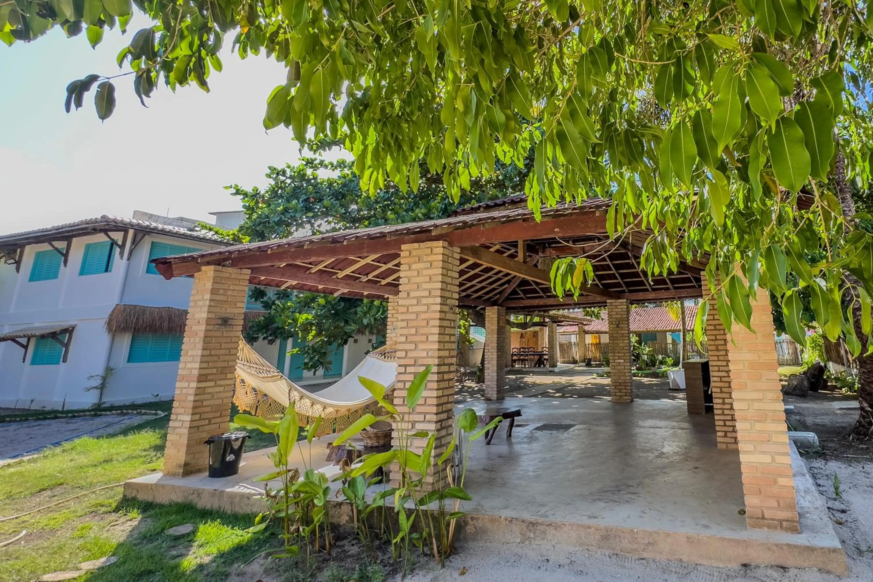 Seating area in Amaly Pousada