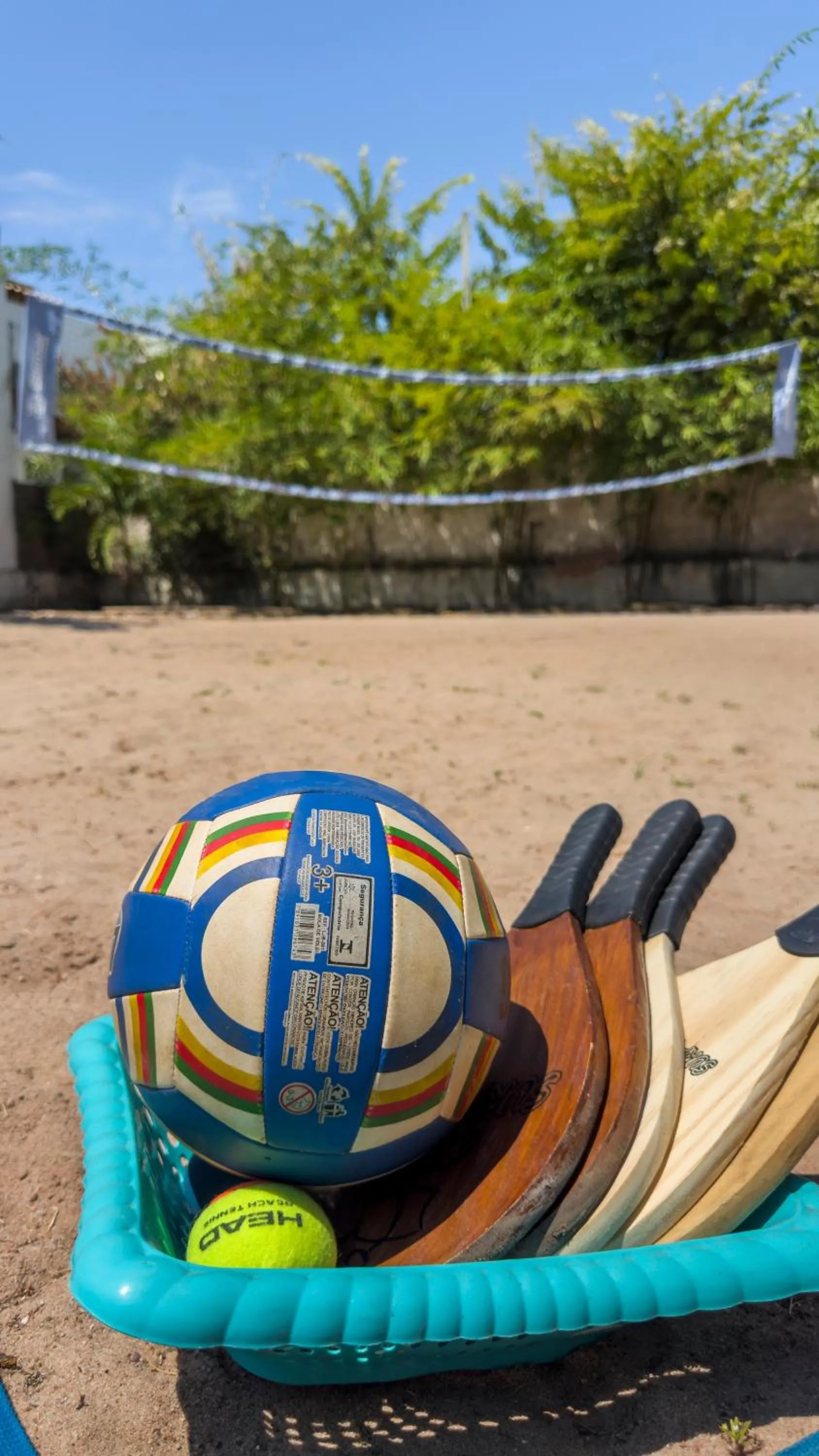 Tennis court in Amaly Pousada