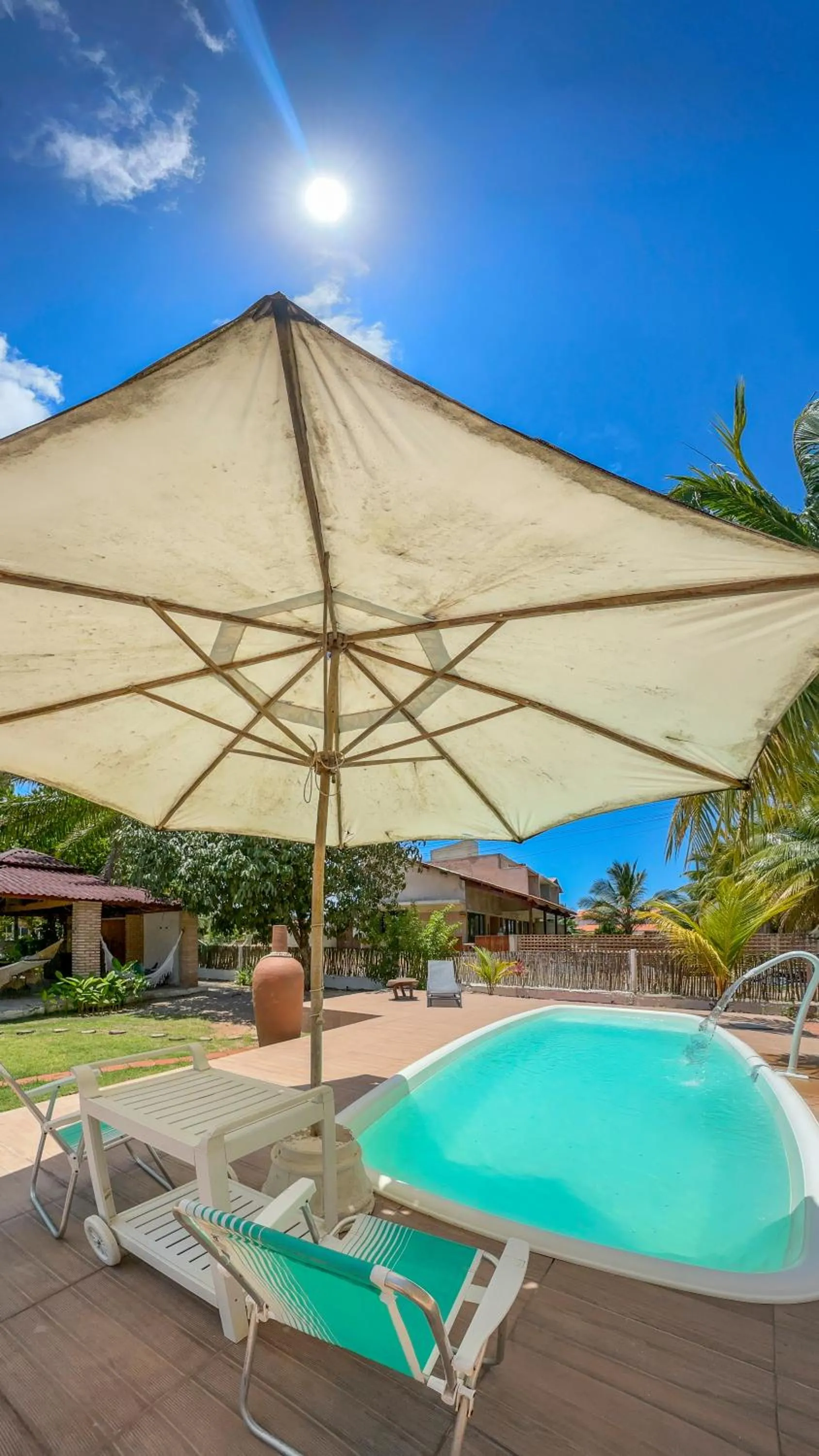 Swimming pool in Amaly Pousada