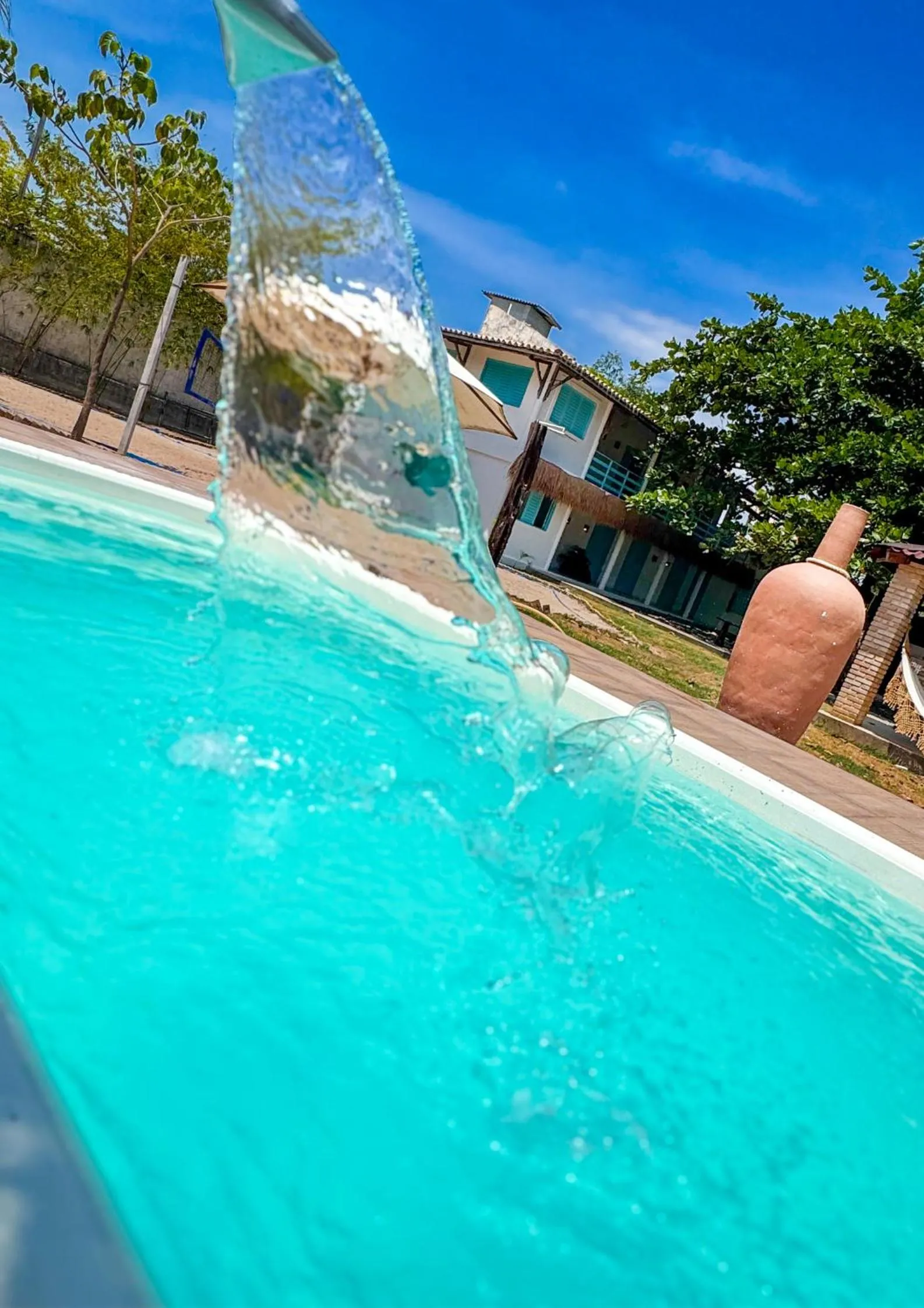 Swimming pool in Amaly Pousada