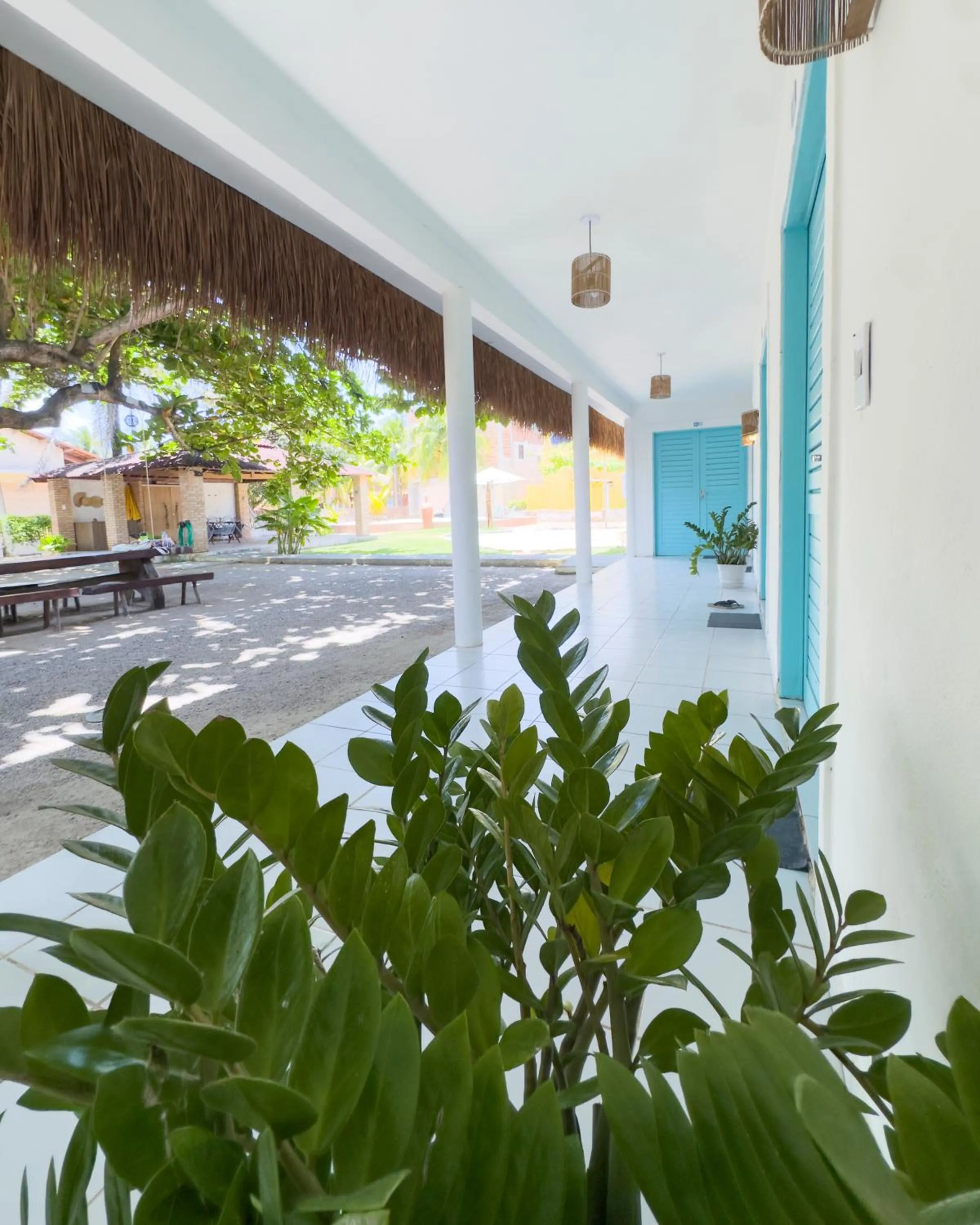 Garden view in Amaly Pousada
