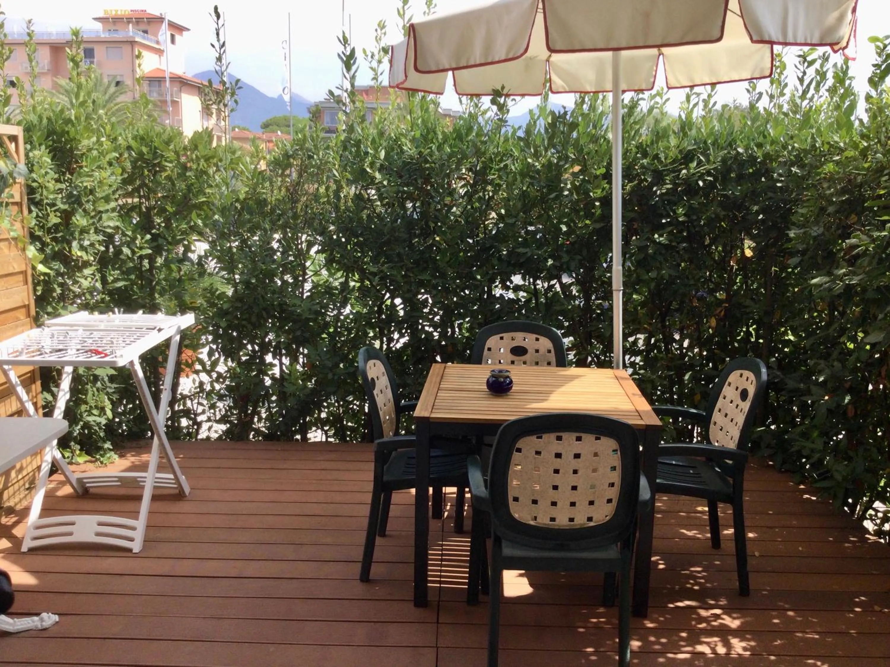 Patio in Danio beach house