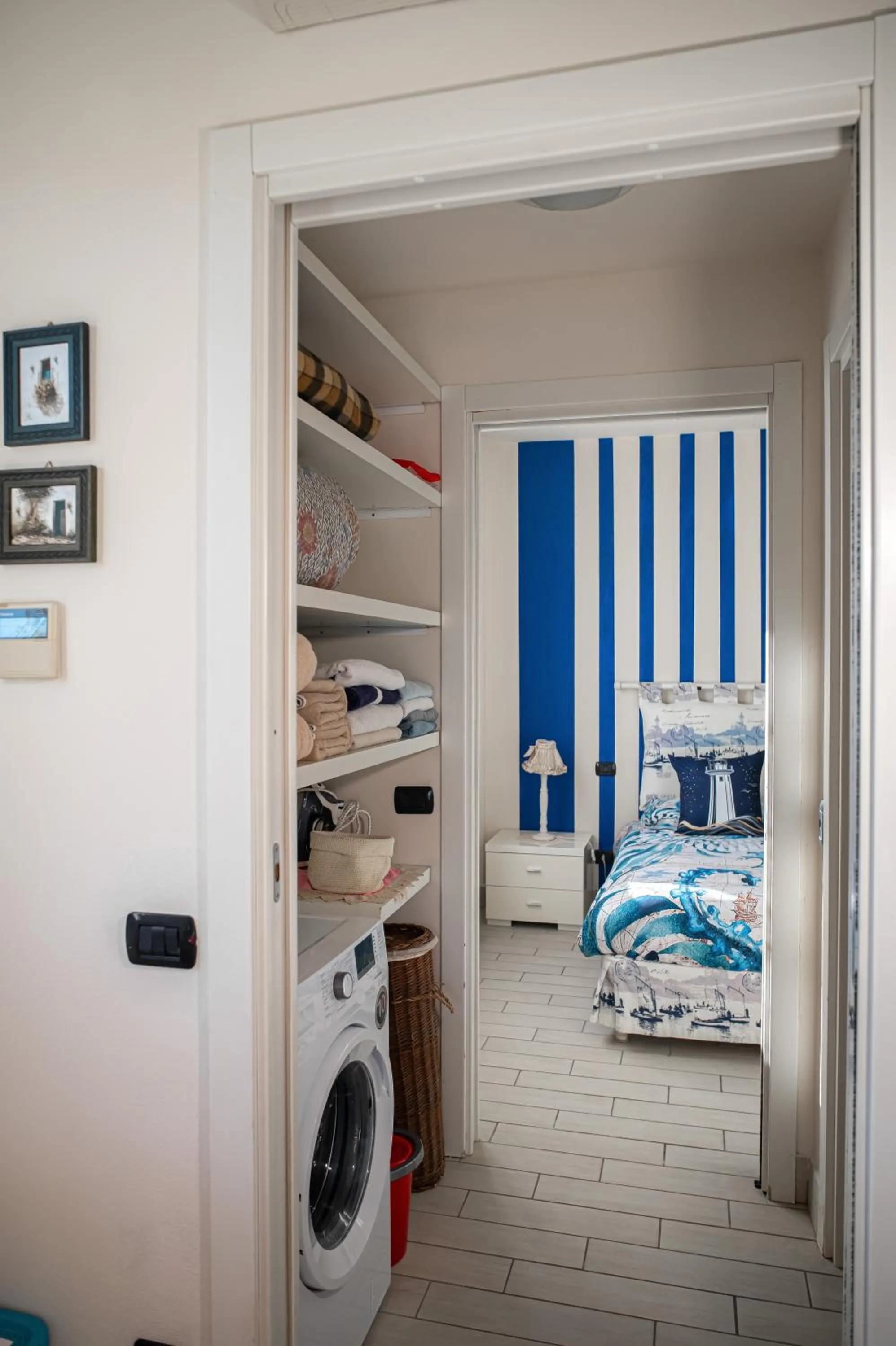 Bedroom, Bed in Danio beach house
