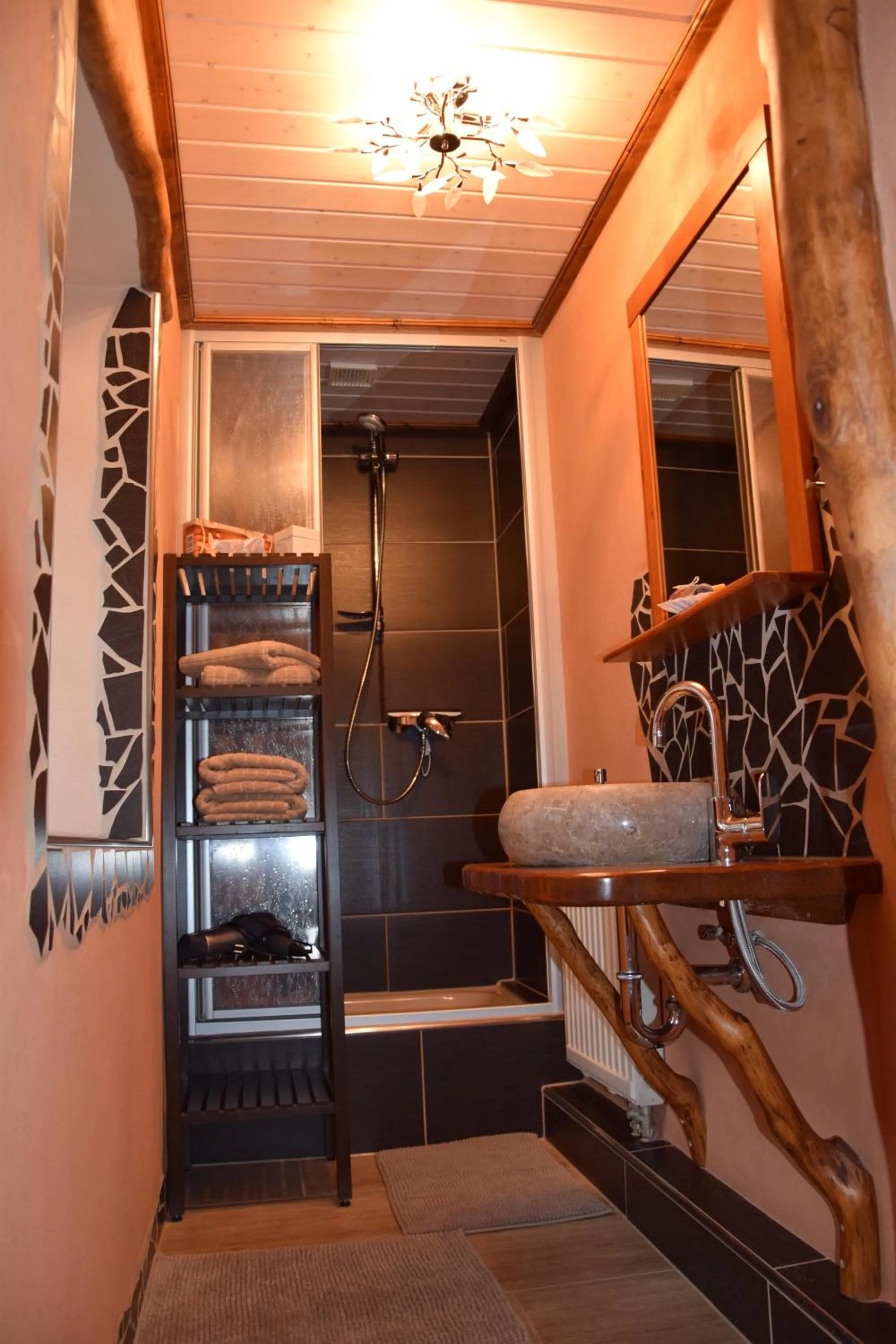 Shower in Ferienwohnung Könitz, Ricarda