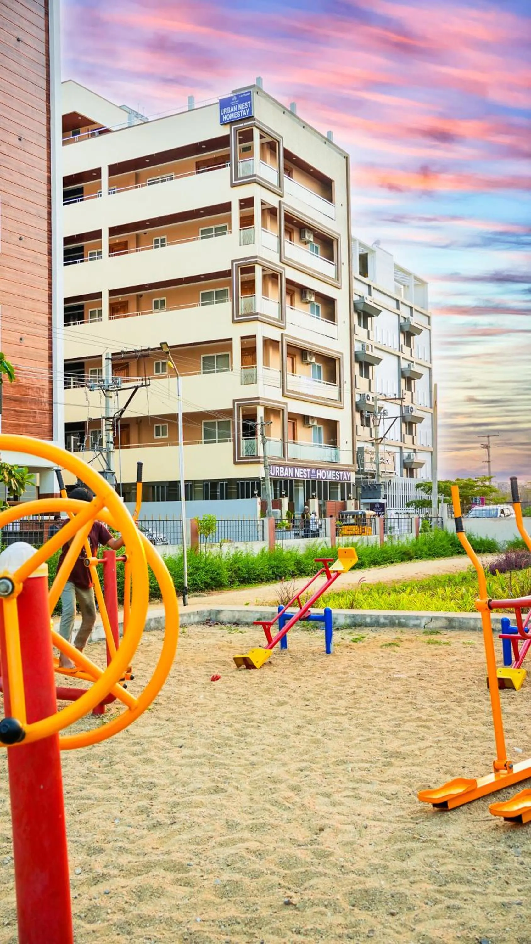 Property building in Urban Nest Homestay