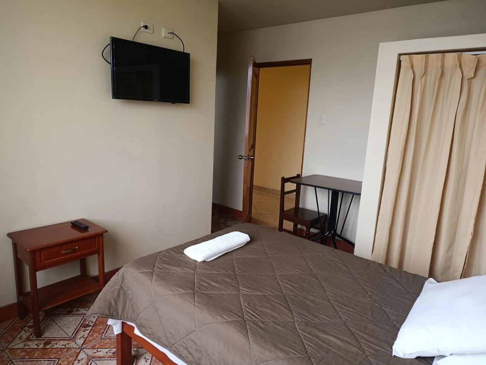 Bed in Kibo Hotel