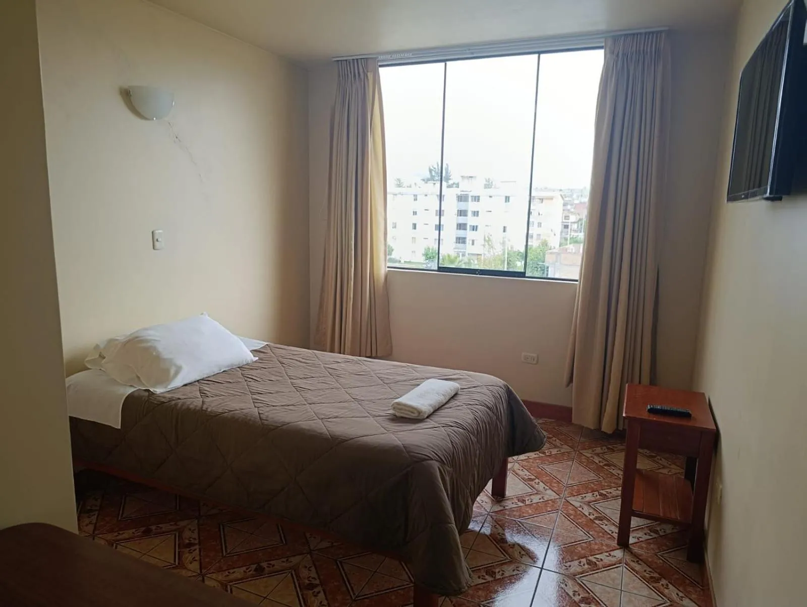 Bed in Kibo Hotel