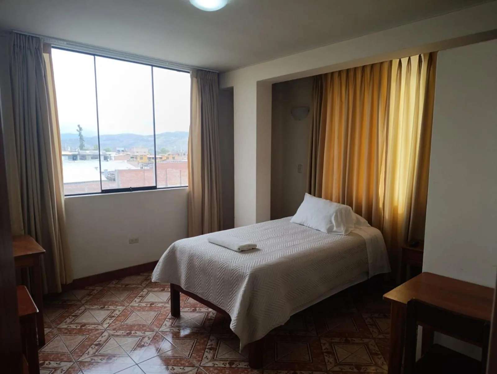 Bed in Kibo Hotel