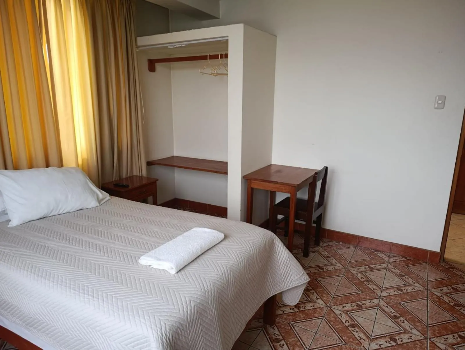 Bed in Kibo Hotel