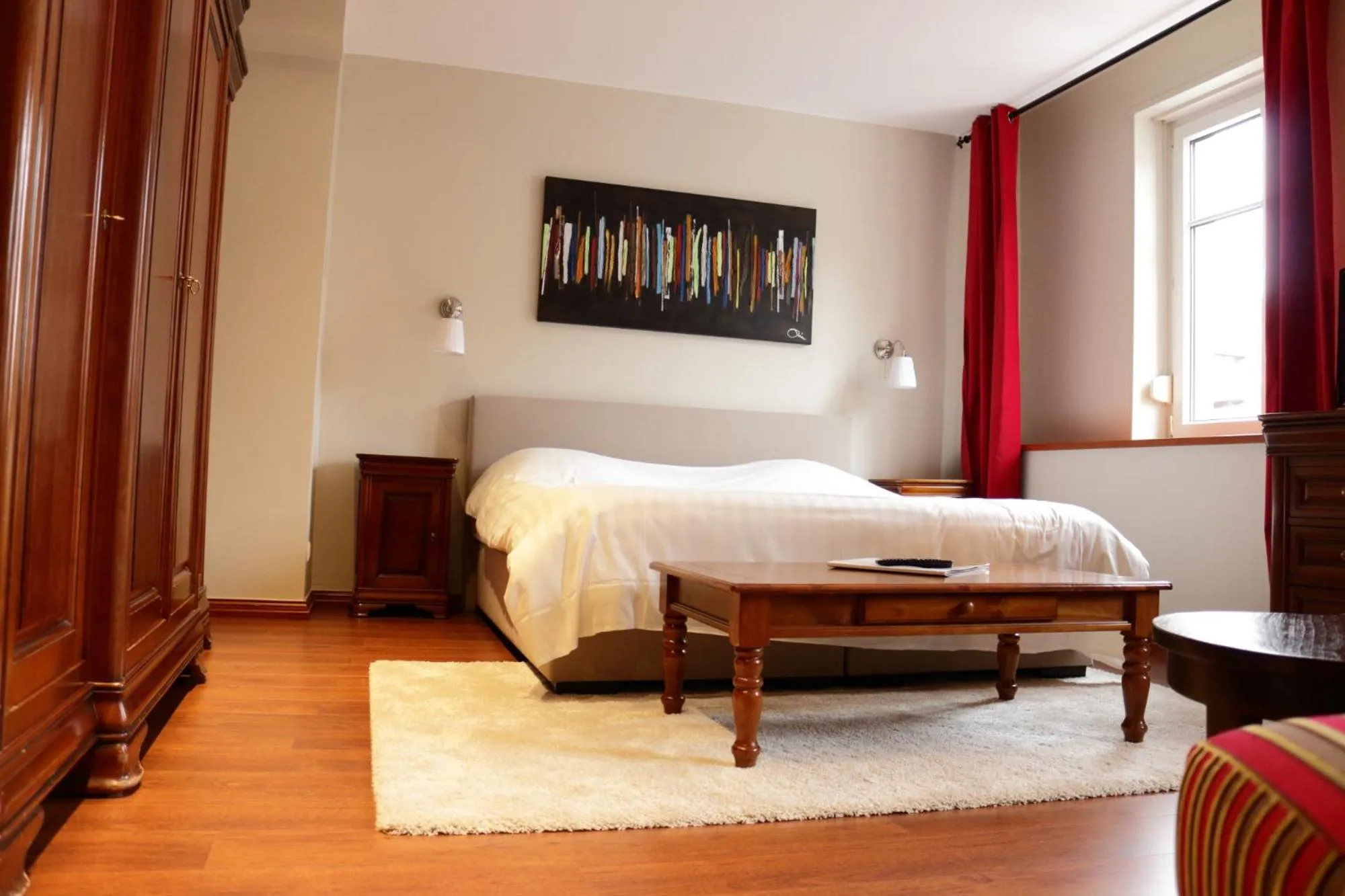 Bed in Hotel Restaurant "Le Strasbourg"