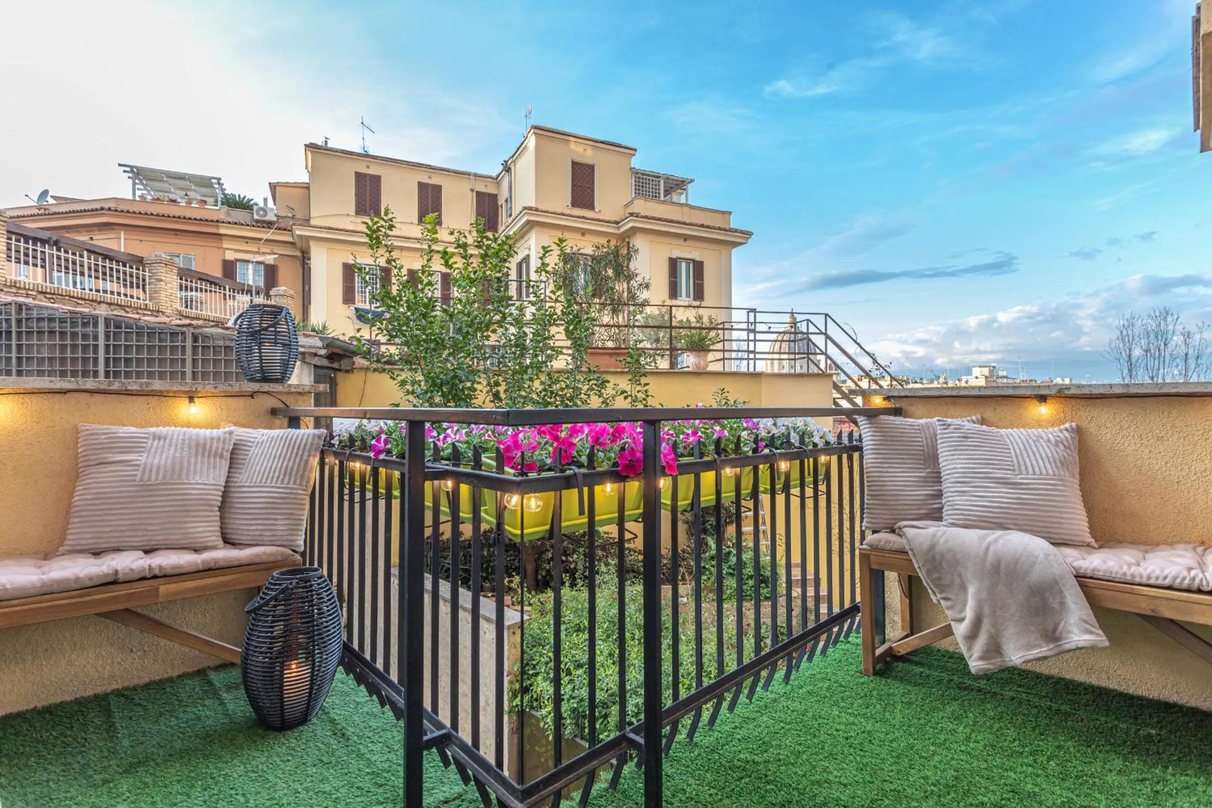 Spring in San Pietro Panoramic View