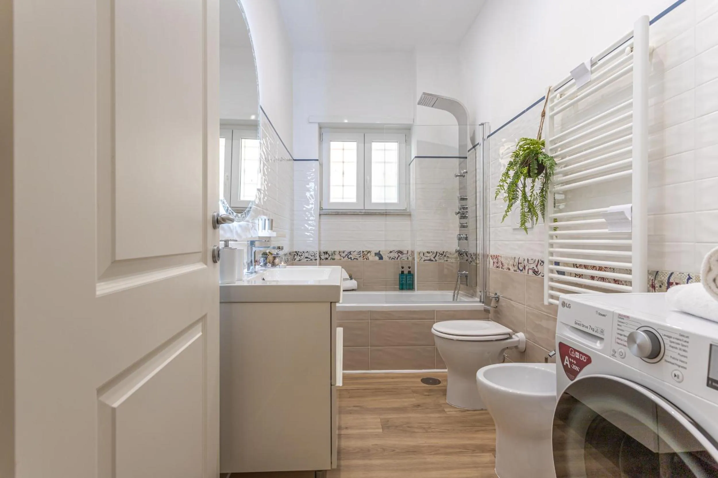 Shower in San Pietro Panoramic View