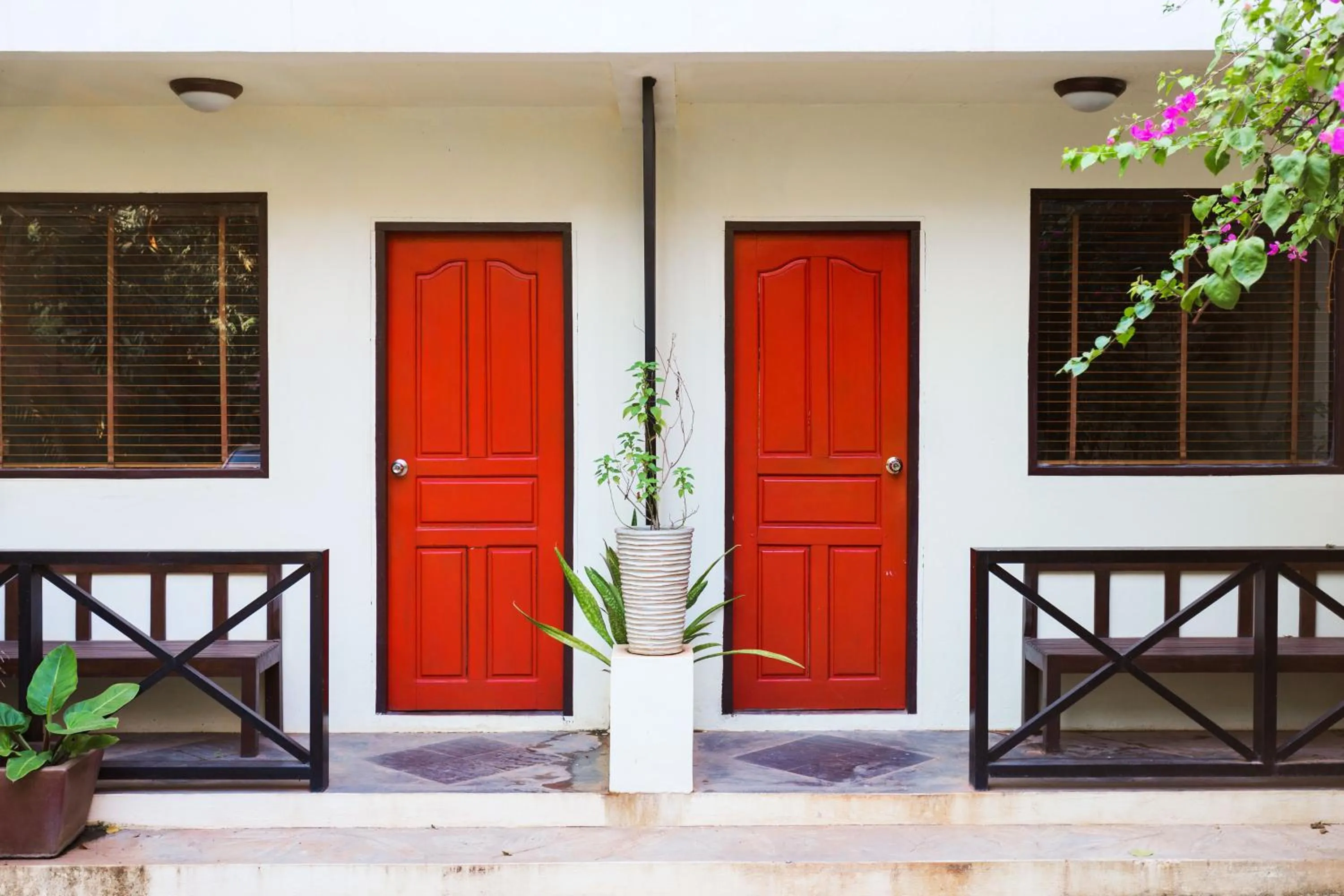 Balcony/Terrace in The Cockatoo Nature Resort & Spa
