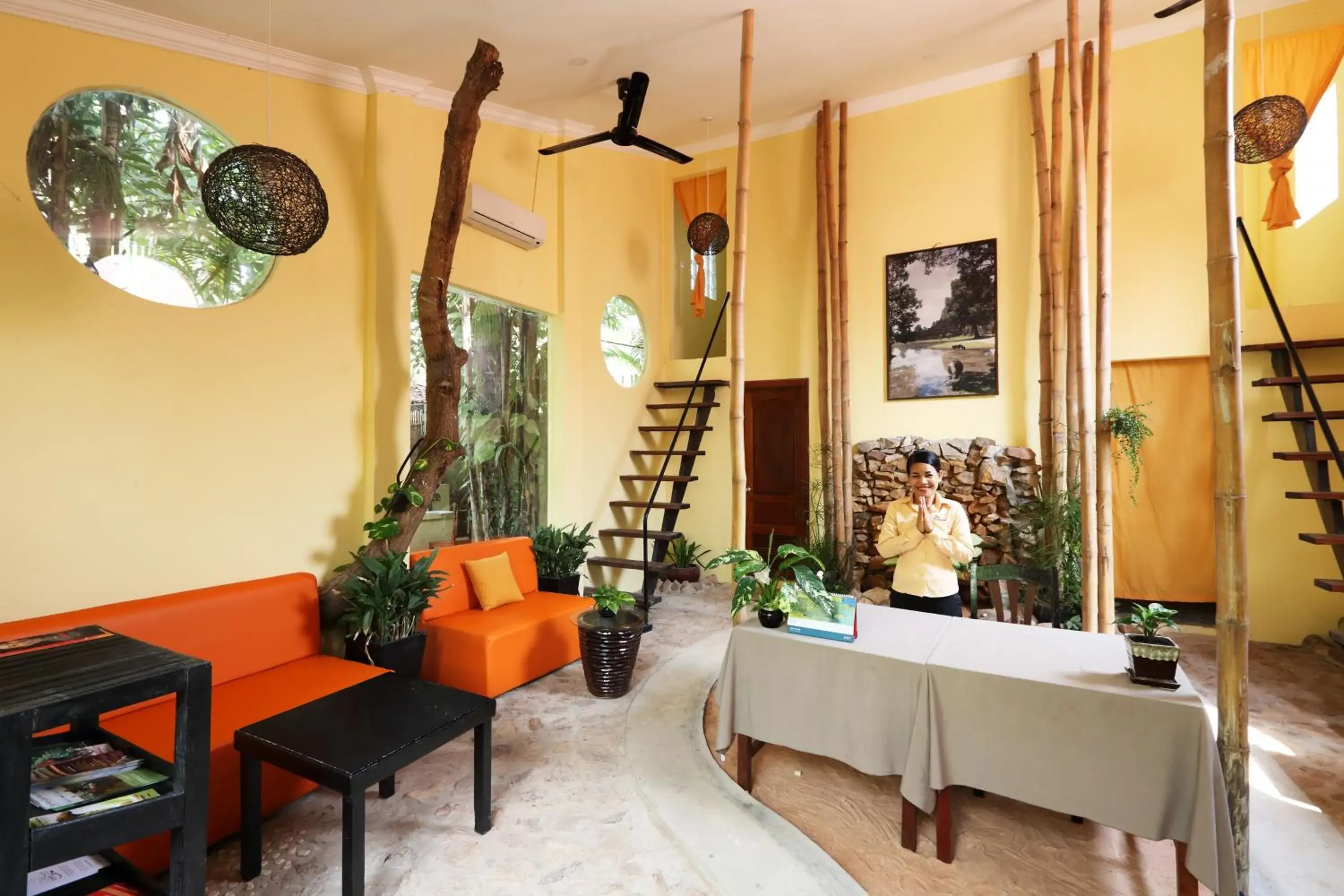 Lobby or reception in The Cockatoo Nature Resort & Spa Lobby or reception in The Cockatoo Nature Resort & Spa