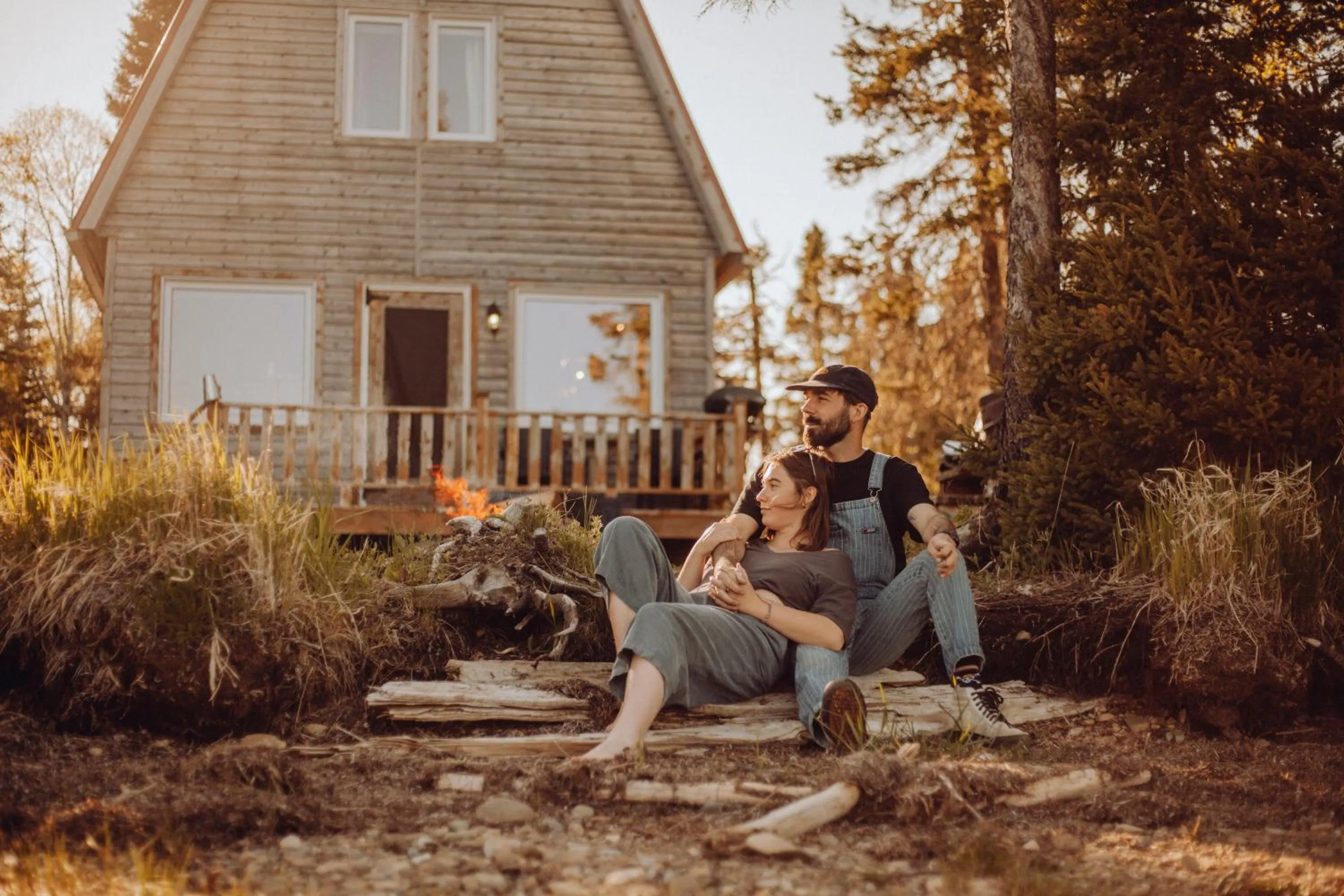 Garden in Chalets du bout du monde