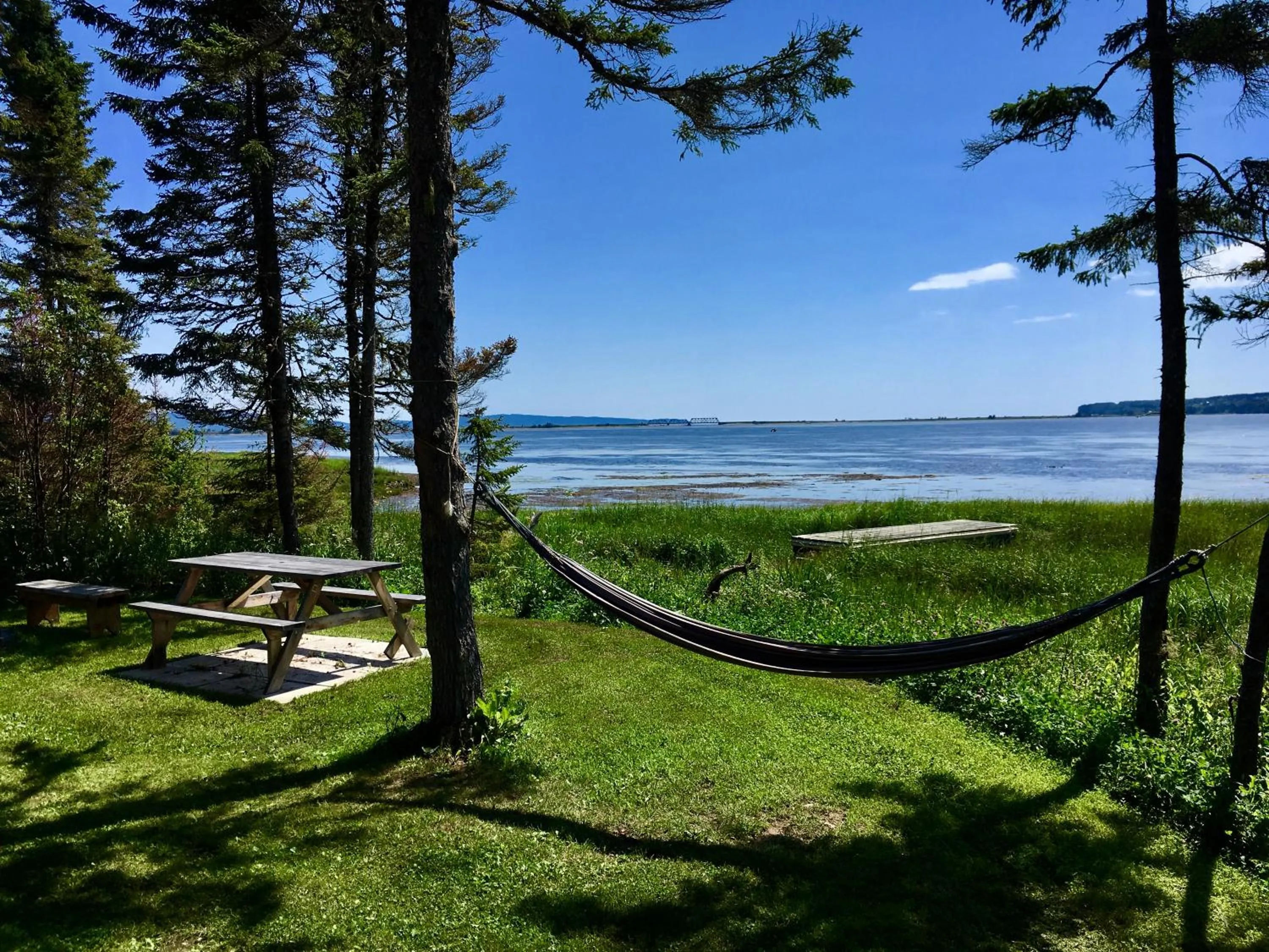 Sea view in Chalets du bout du monde