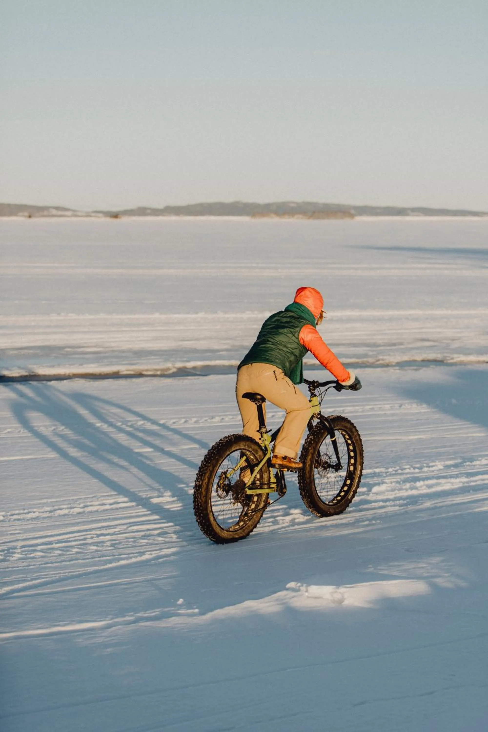 Cycling in Chalets du bout du monde