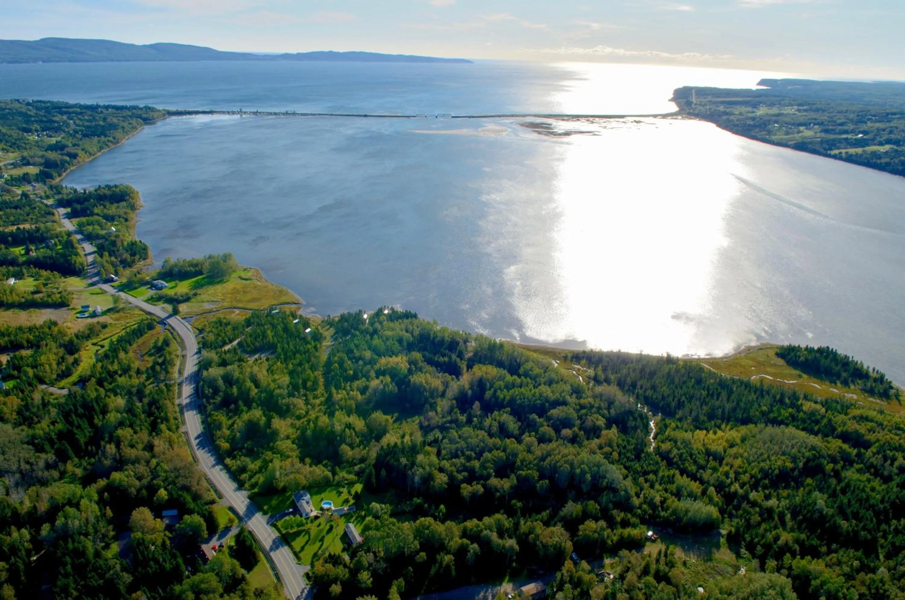 Sea view in Chalets du bout du monde