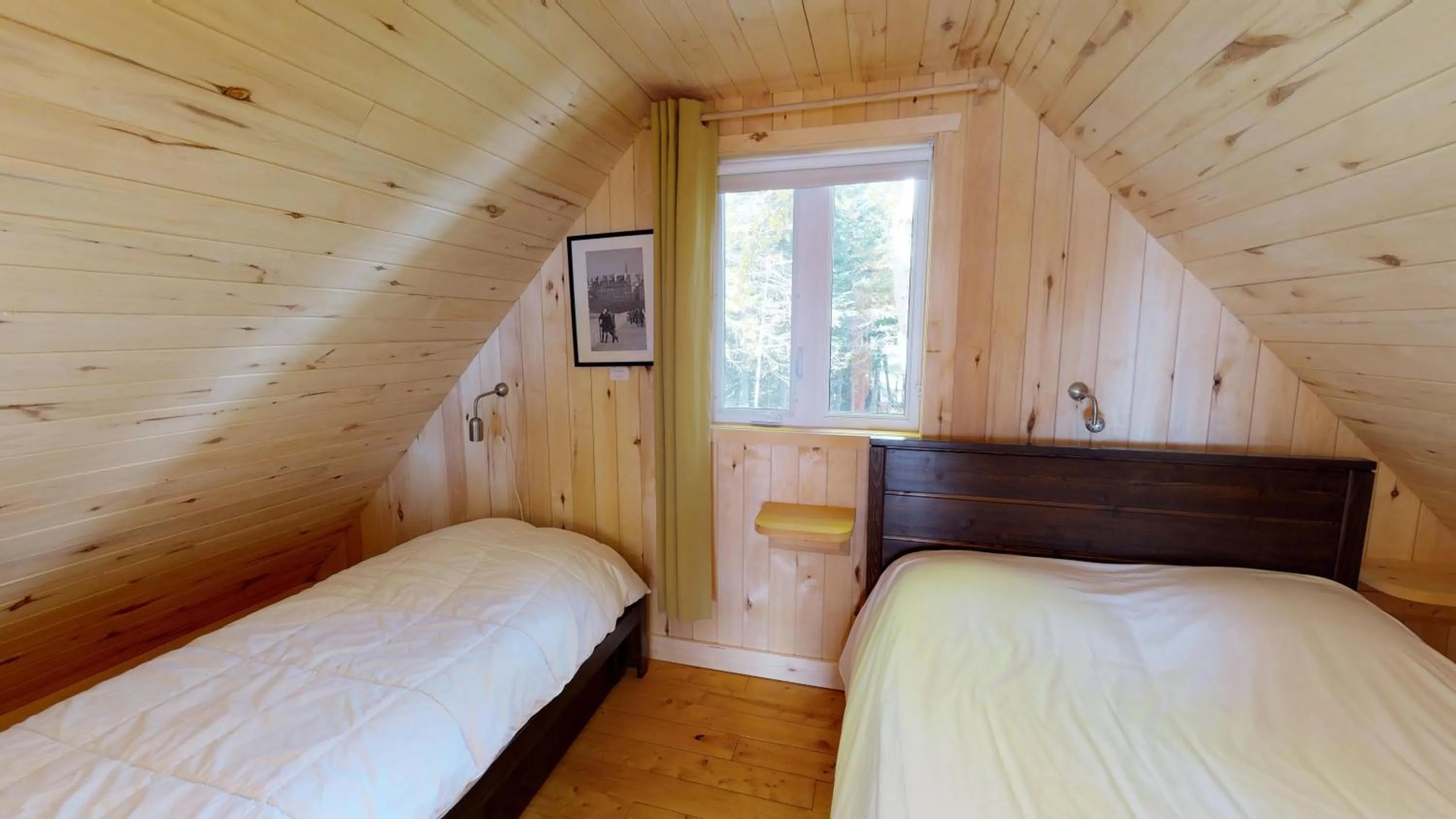 Bed in Chalets du bout du monde