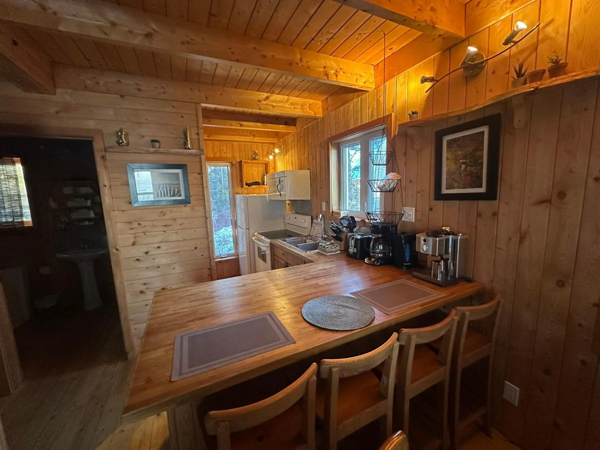 kitchen in Chalets du bout du monde